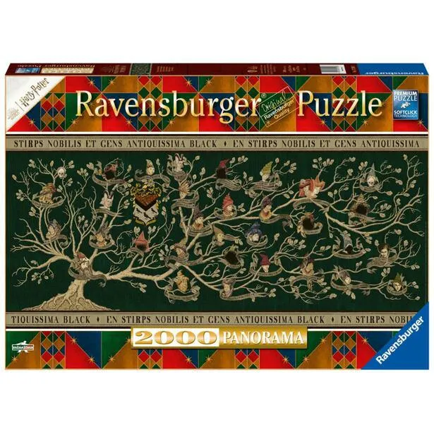 Ravensburger Harry Potter: Rodokmen 2000 dílků Panorama