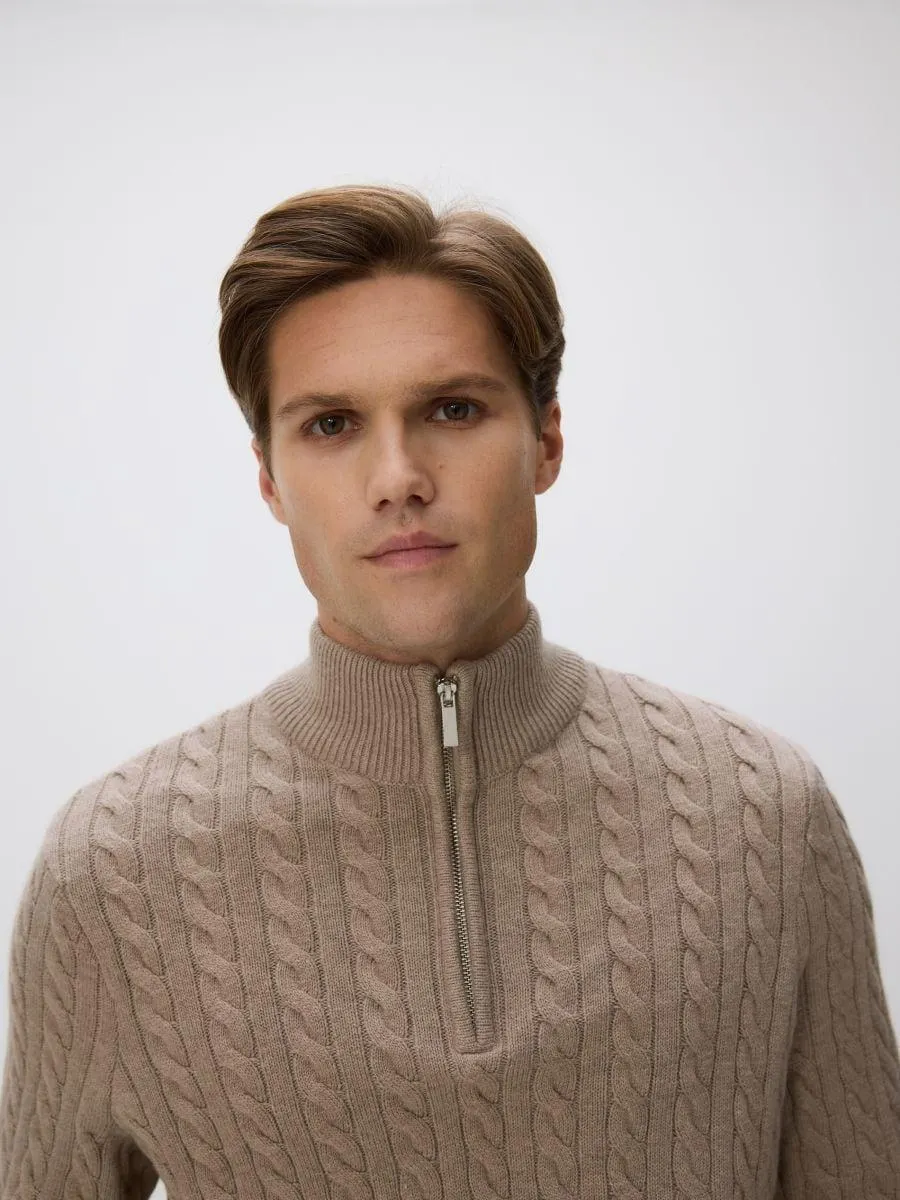 Svetr s příměsí vlny