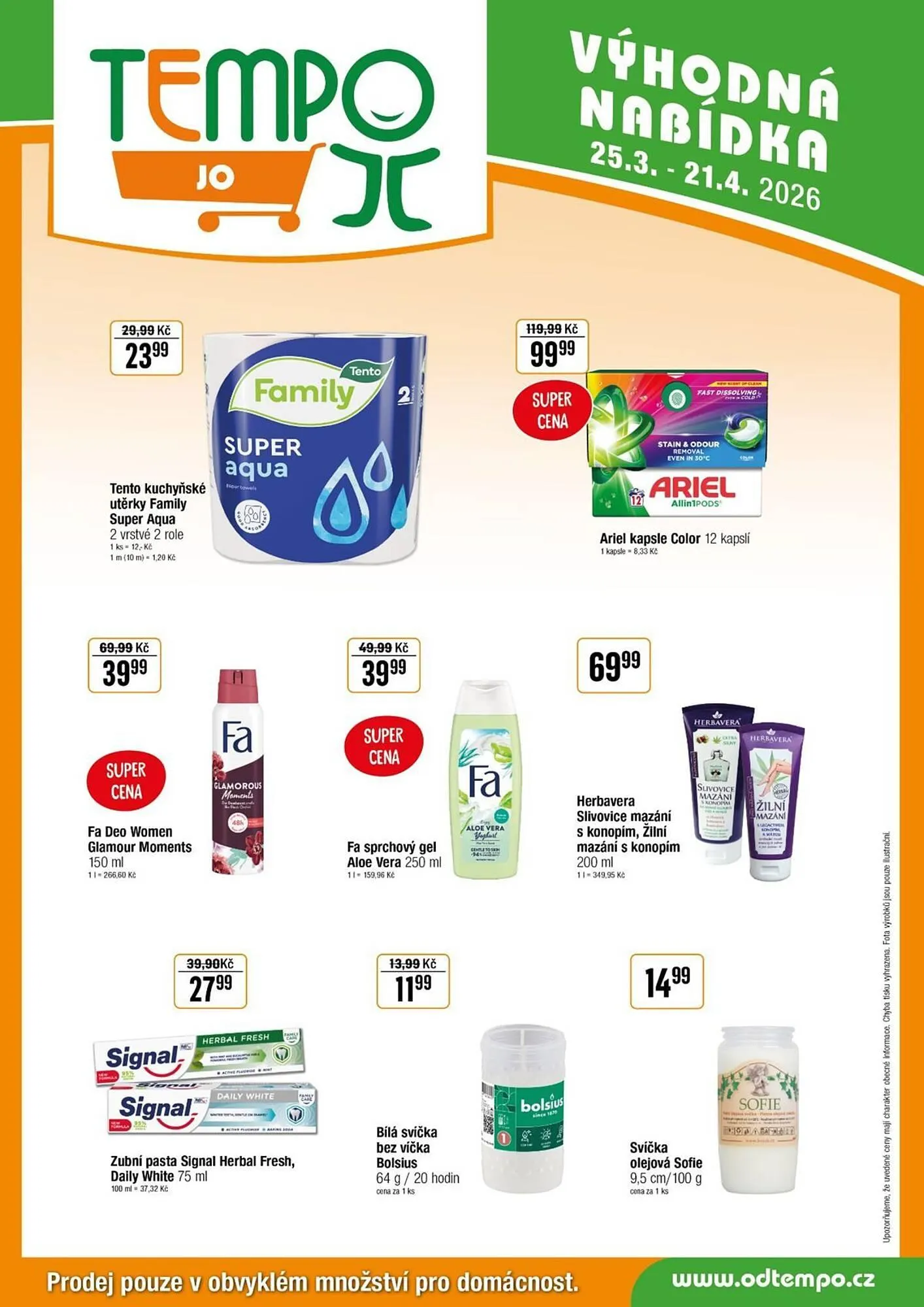TEMPO leták - 25. března 21. dubna 2026 - Page 8