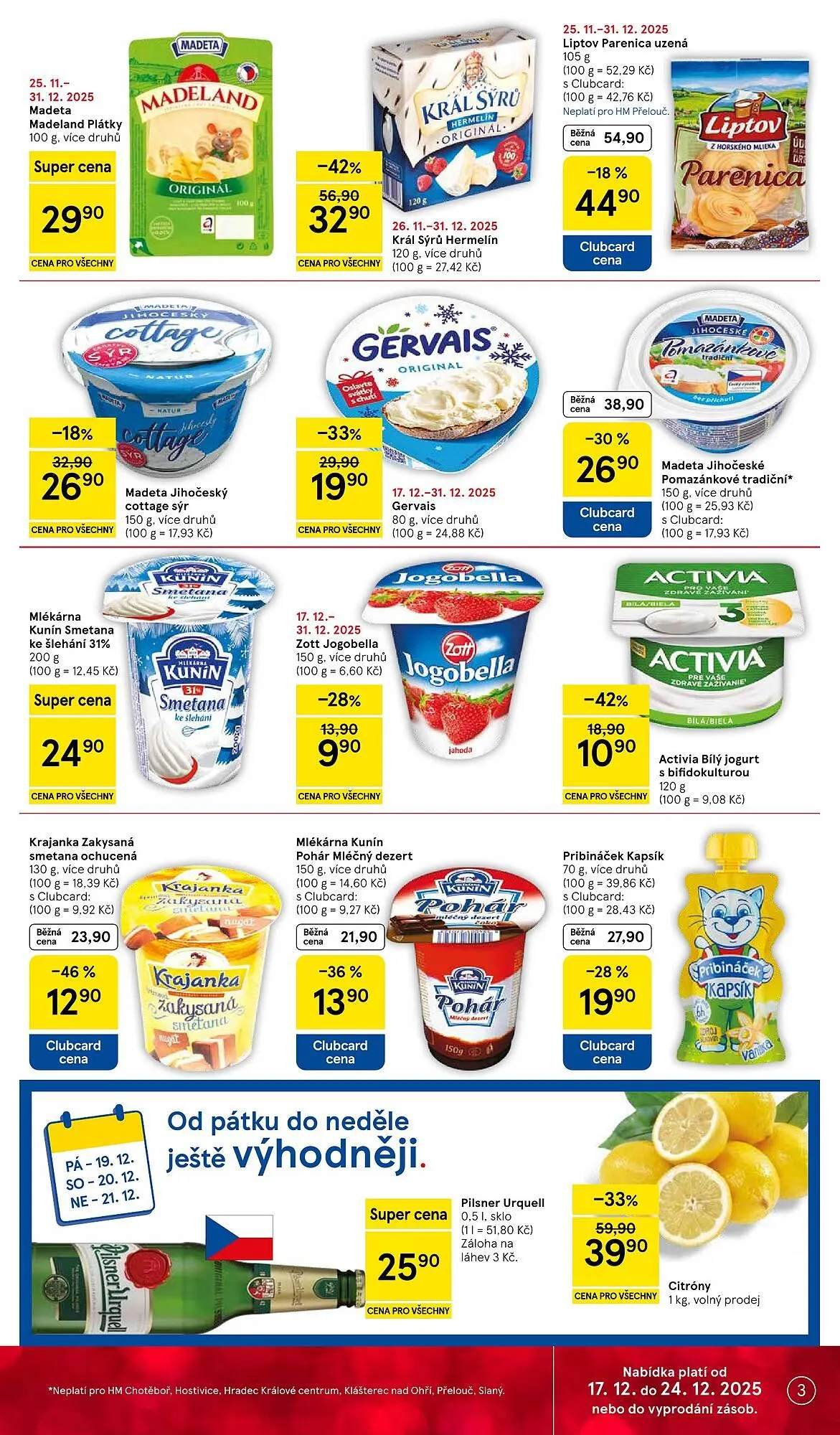 Tesco leták - 17. prosince 24. prosince 2025 - Page 3