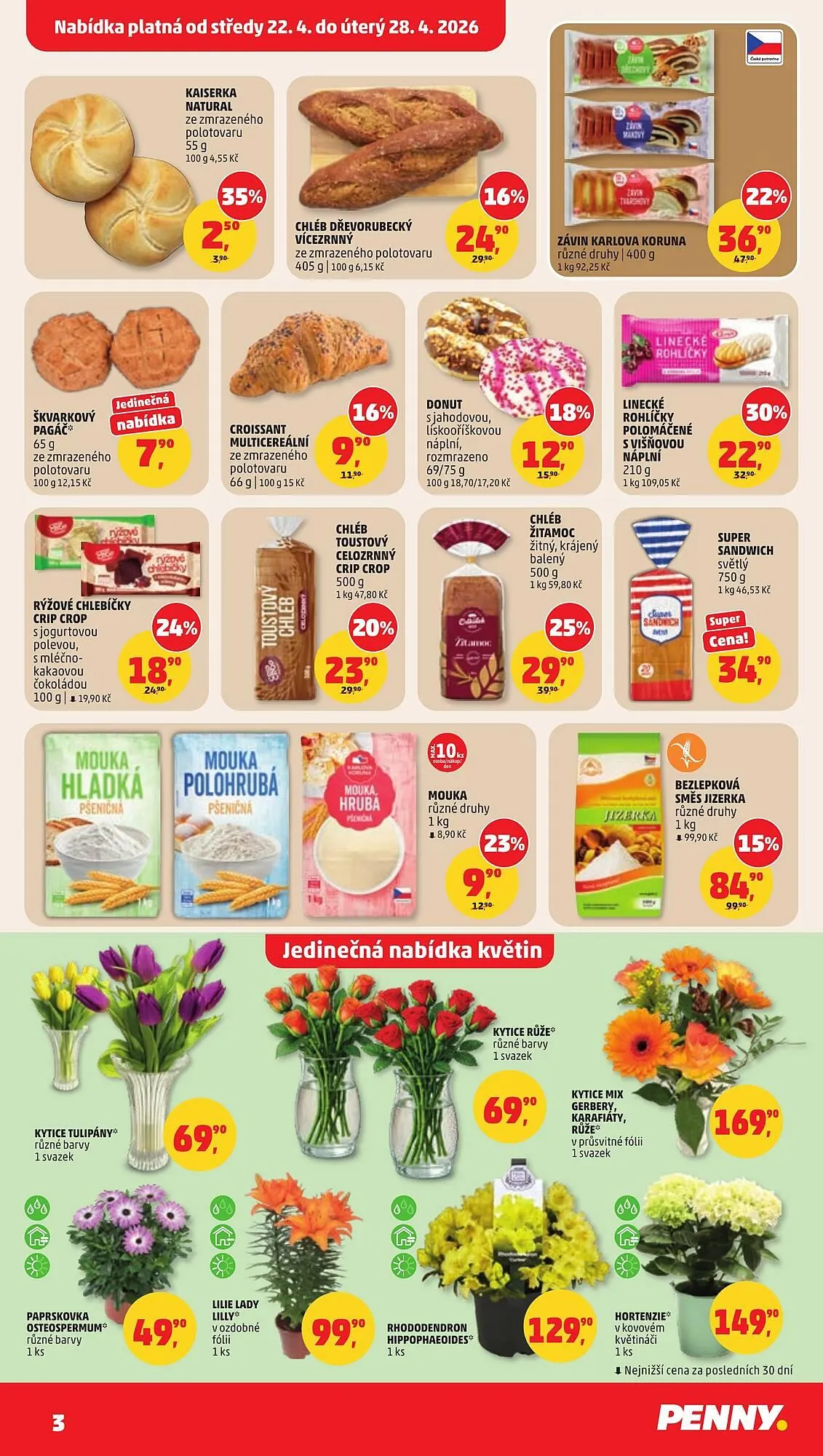 Penny Market leták - 22. dubna 28. dubna 2026 - Page 3