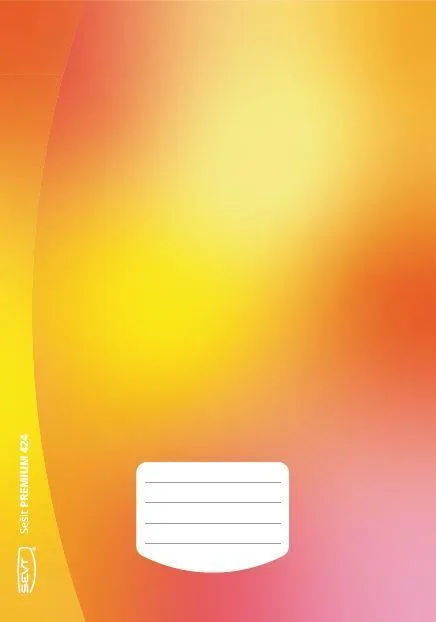 SEVT Sešit Premium 424, A4 20 l. linkovaný 8 mm