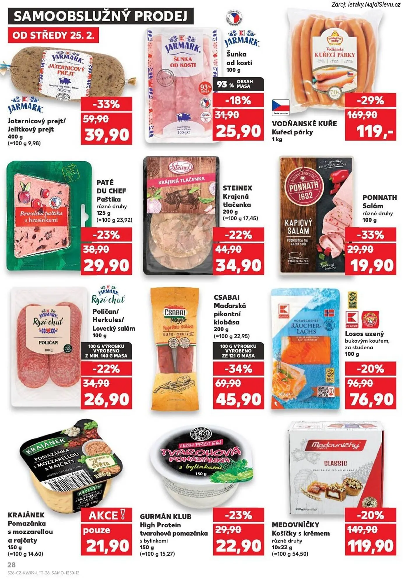 Kaufland leták - 25. února 3. března 2026 - Page 28