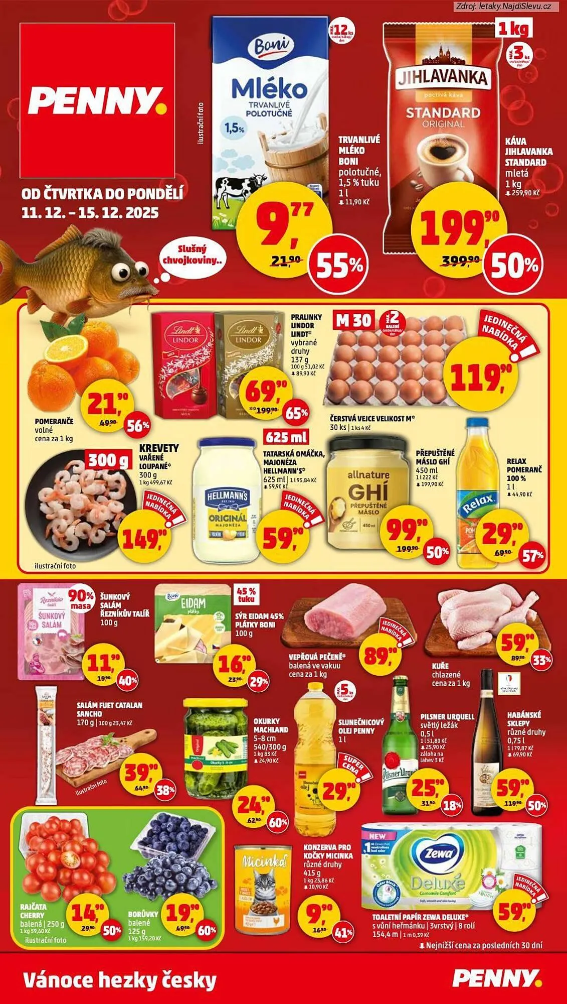 Penny Market leták - 11. prosince 15. prosince 2025 - Page 1