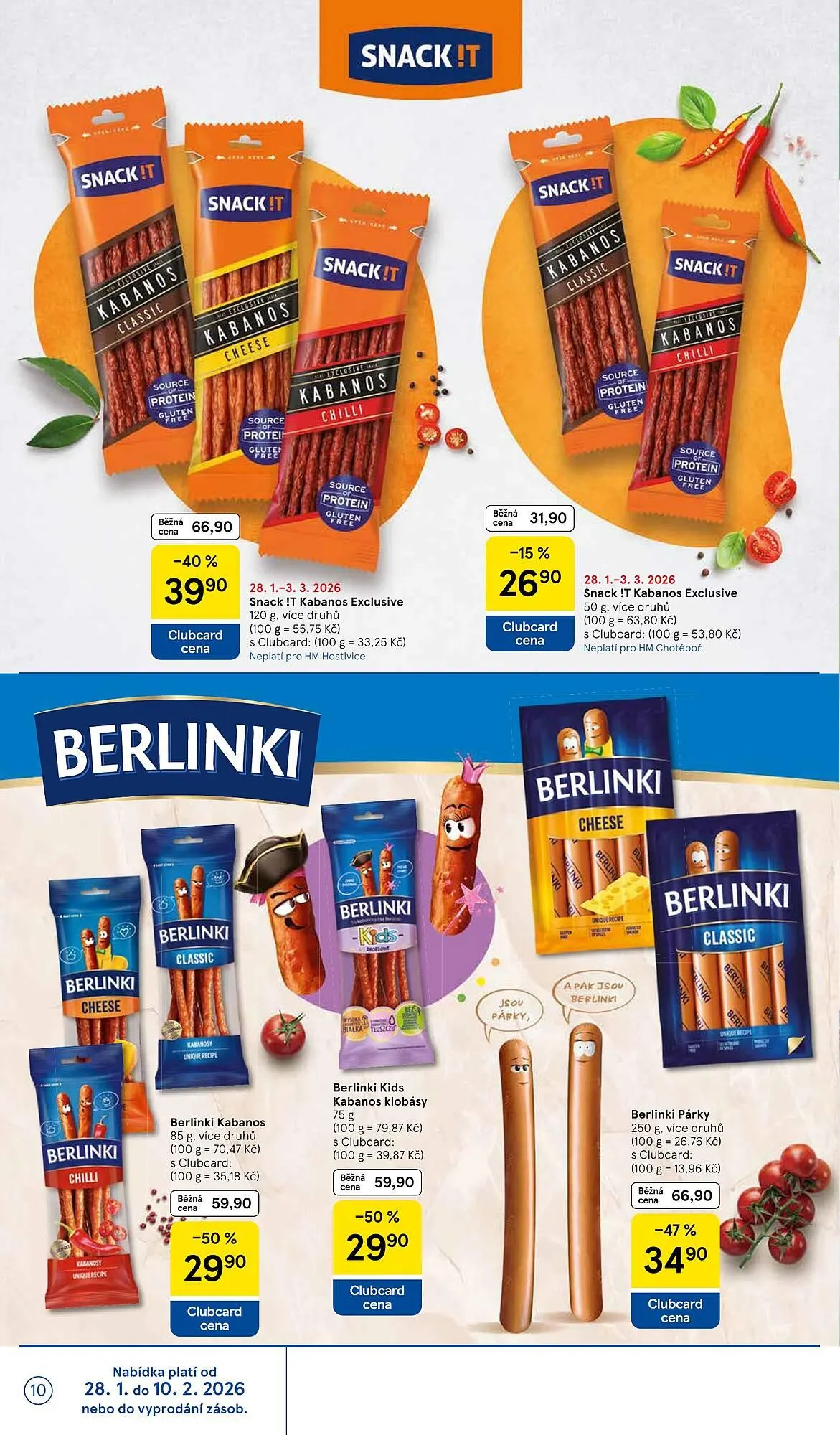 Tesco leták - 28. ledna 3. února 2026 - Page 10