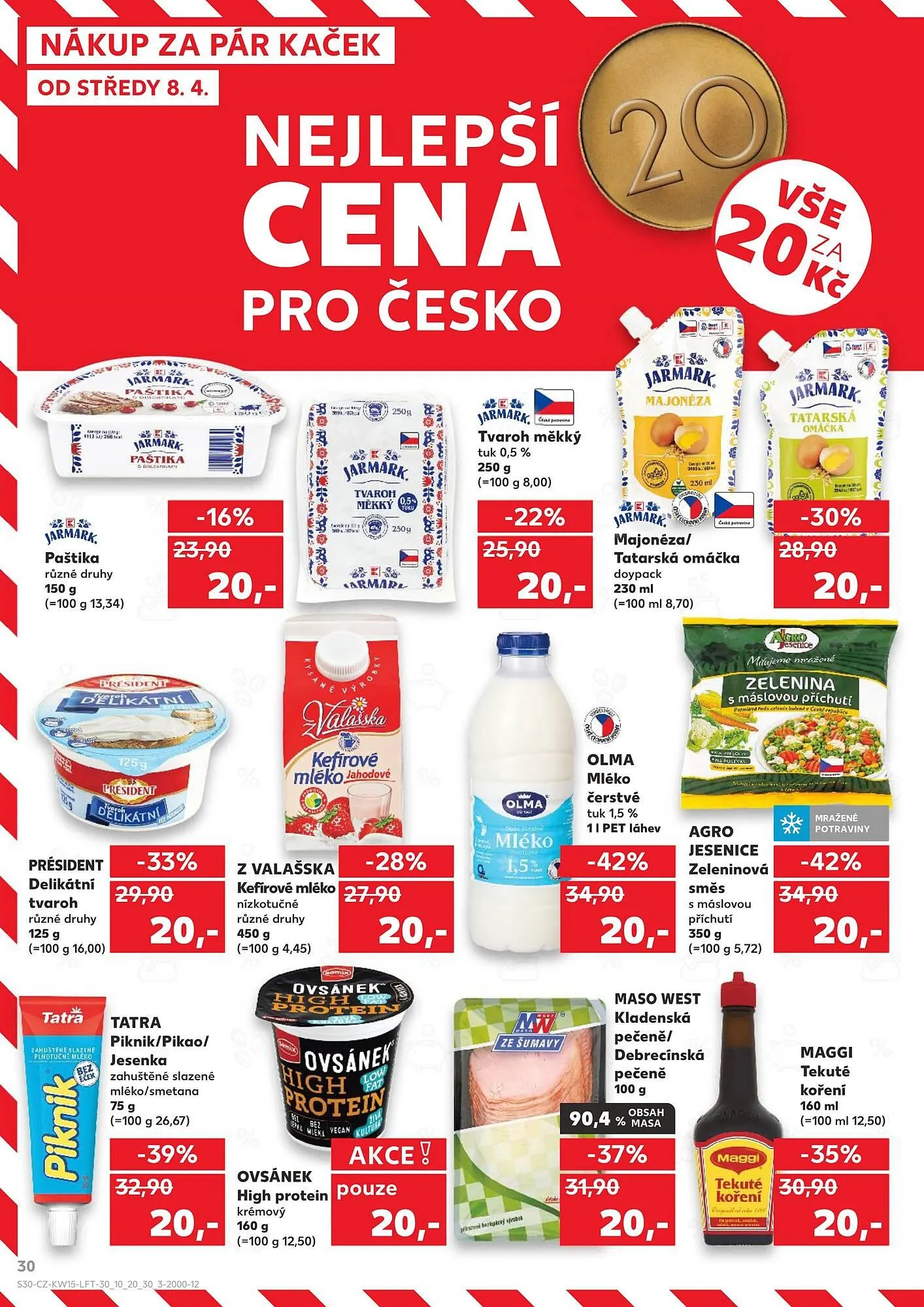 Kaufland leták - 8. dubna 14. dubna 2026 - Page 30