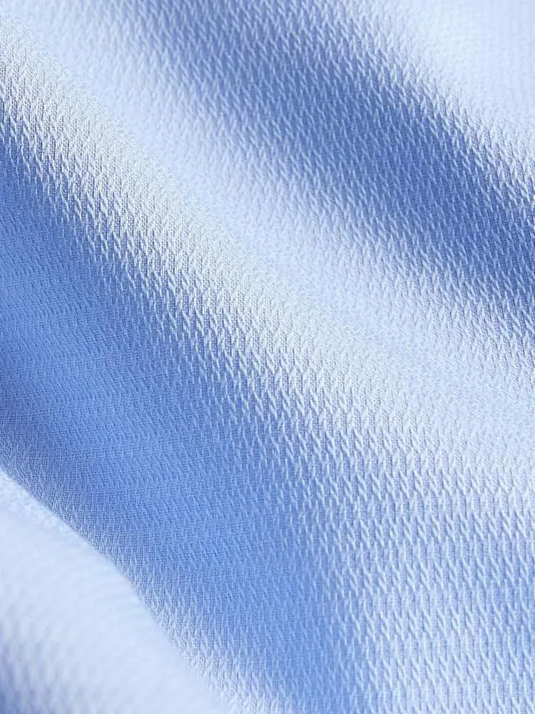 Modrá - Klasicky padnoucí - Elegantní texturovaná košile se snadnou péčí a jednoduchými manžetami