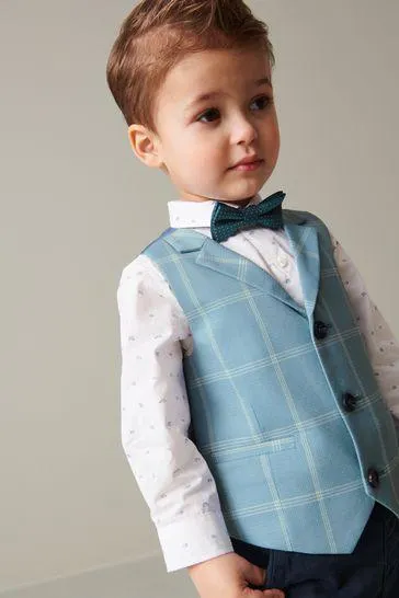 Souprava vesty s košilí a Motýlek (3 m -7 let)