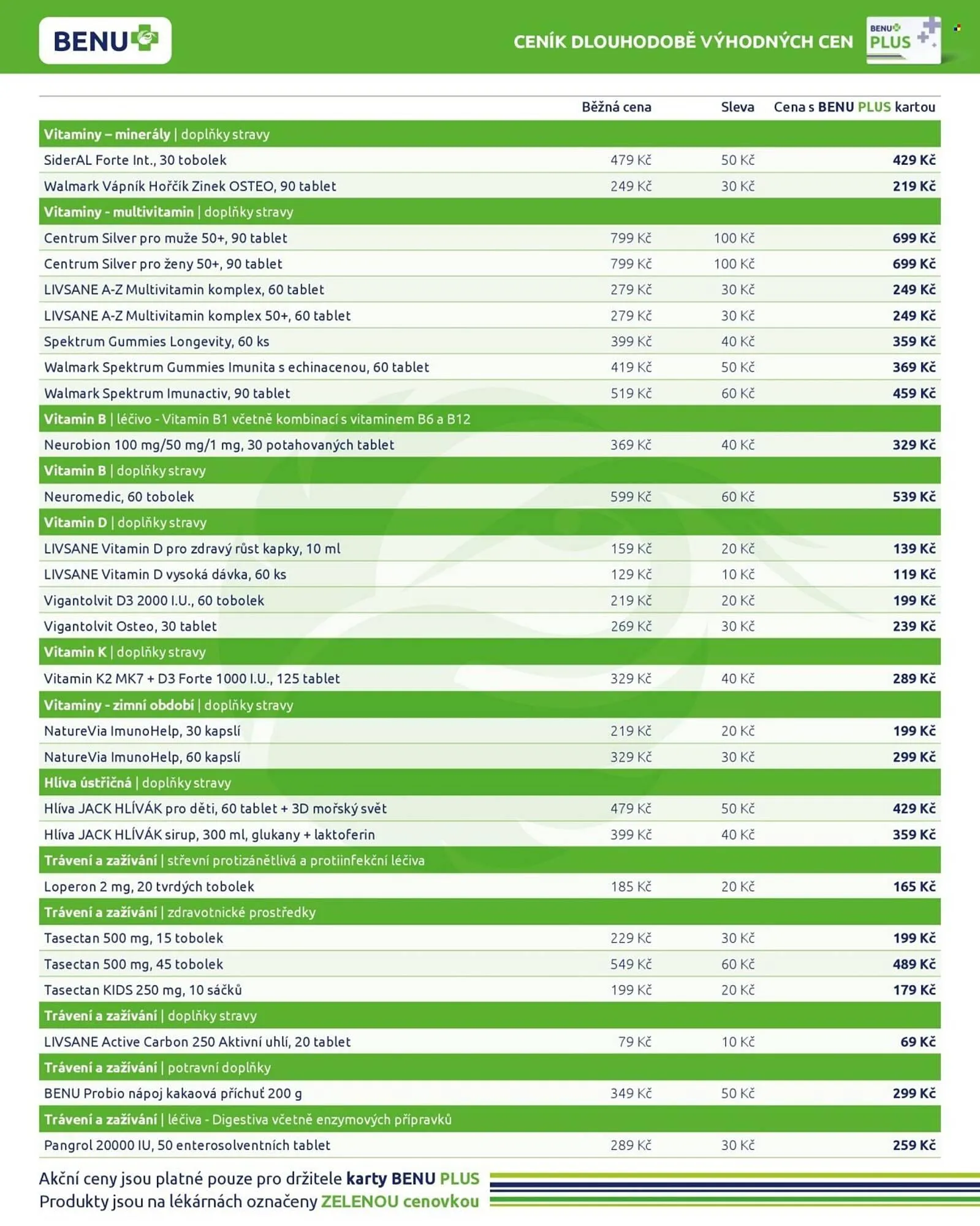 Benu leták - 1. listopadu 30. listopadu 2025 - Page 3