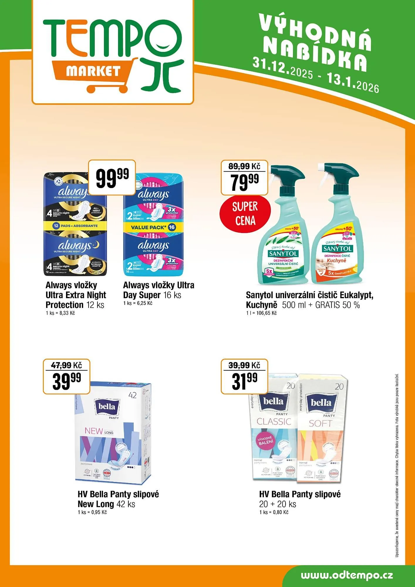 TEMPO leták - 31. prosince 13. ledna 2026 - Page 10