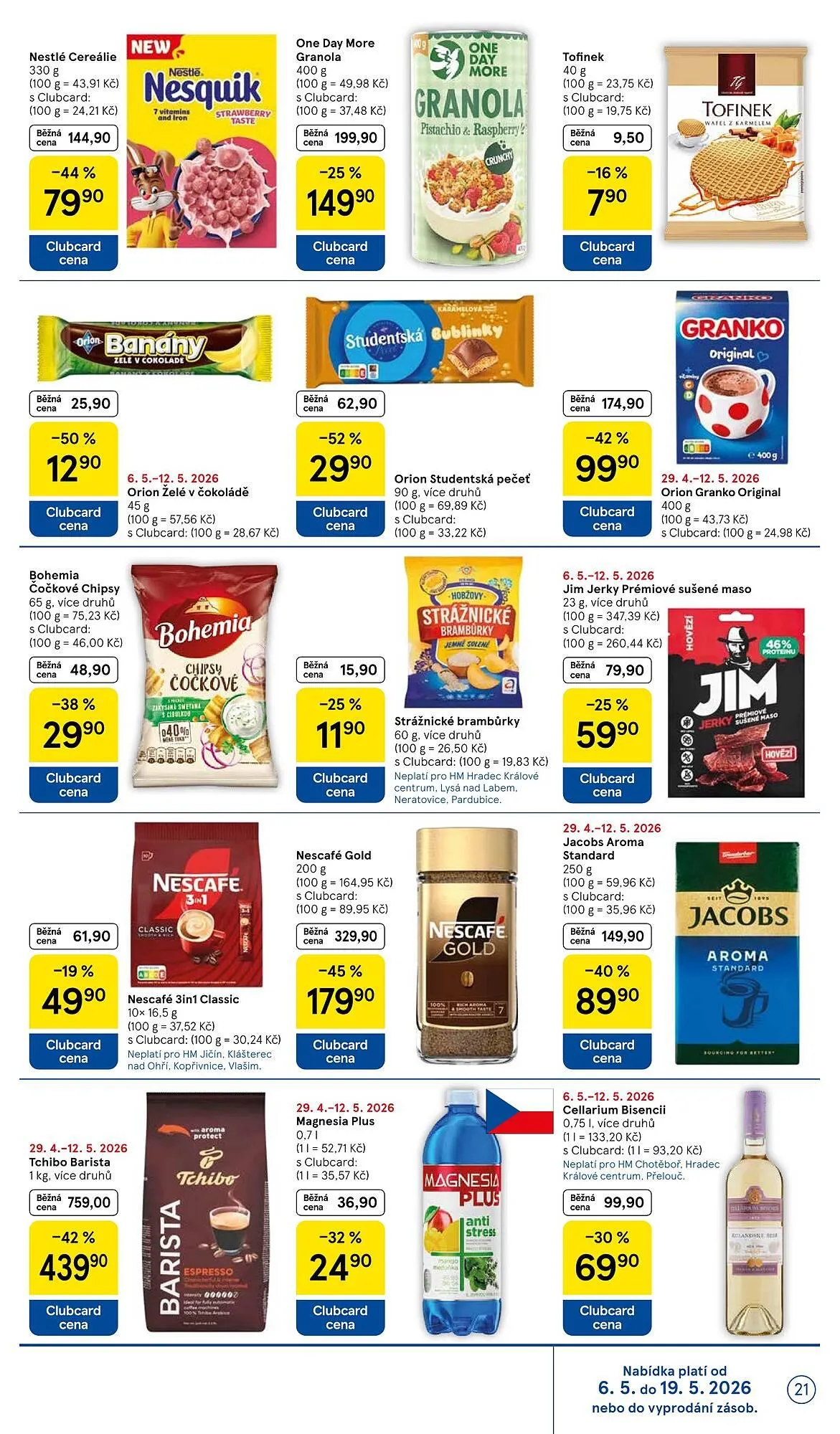 Tesco leták - 6. května 12. května 2026 - Page 21