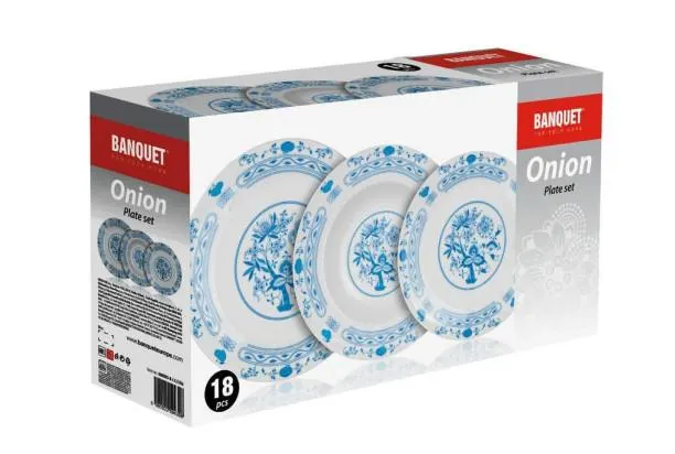 Sada talířů (18 dílů) Cibulák