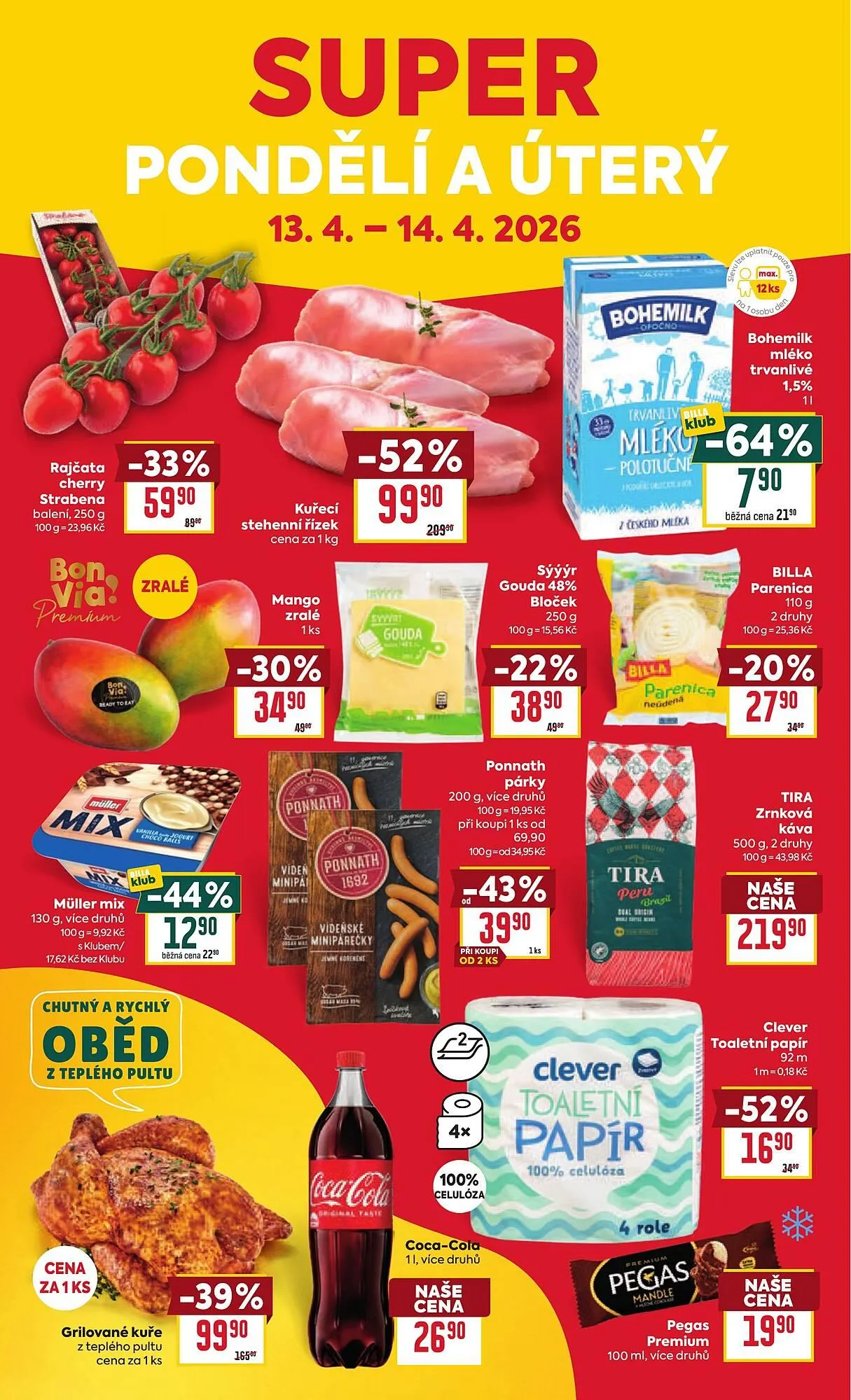 Billa leták - 7. dubna 14. dubna 2026 - Page 30