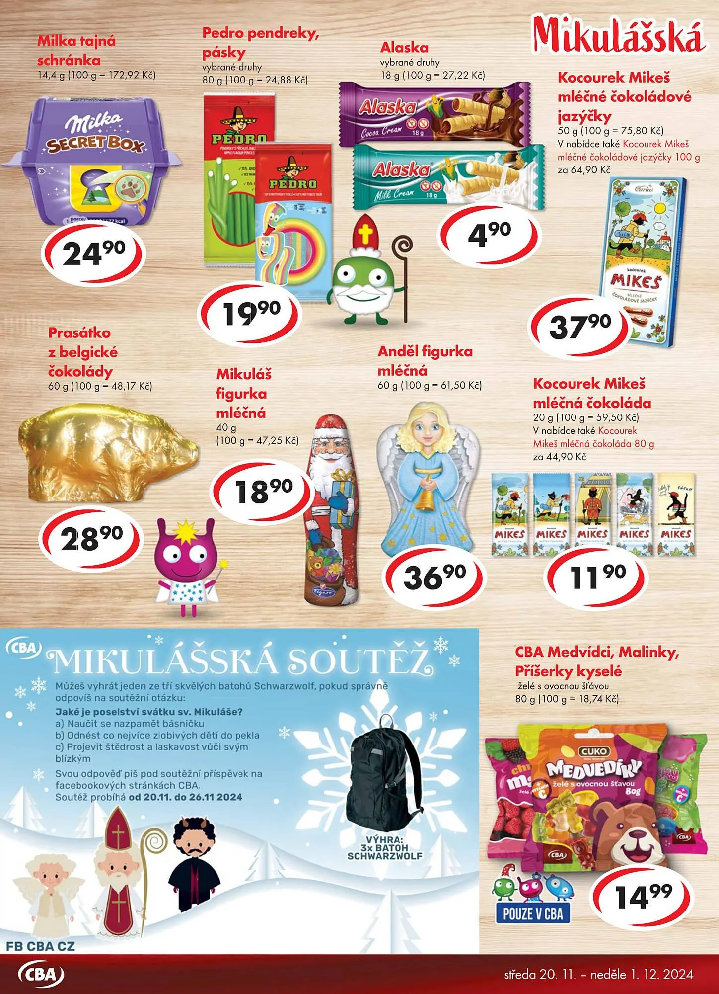 CBA leták - 20. listopadu 1. prosince 2024 - Page 4
