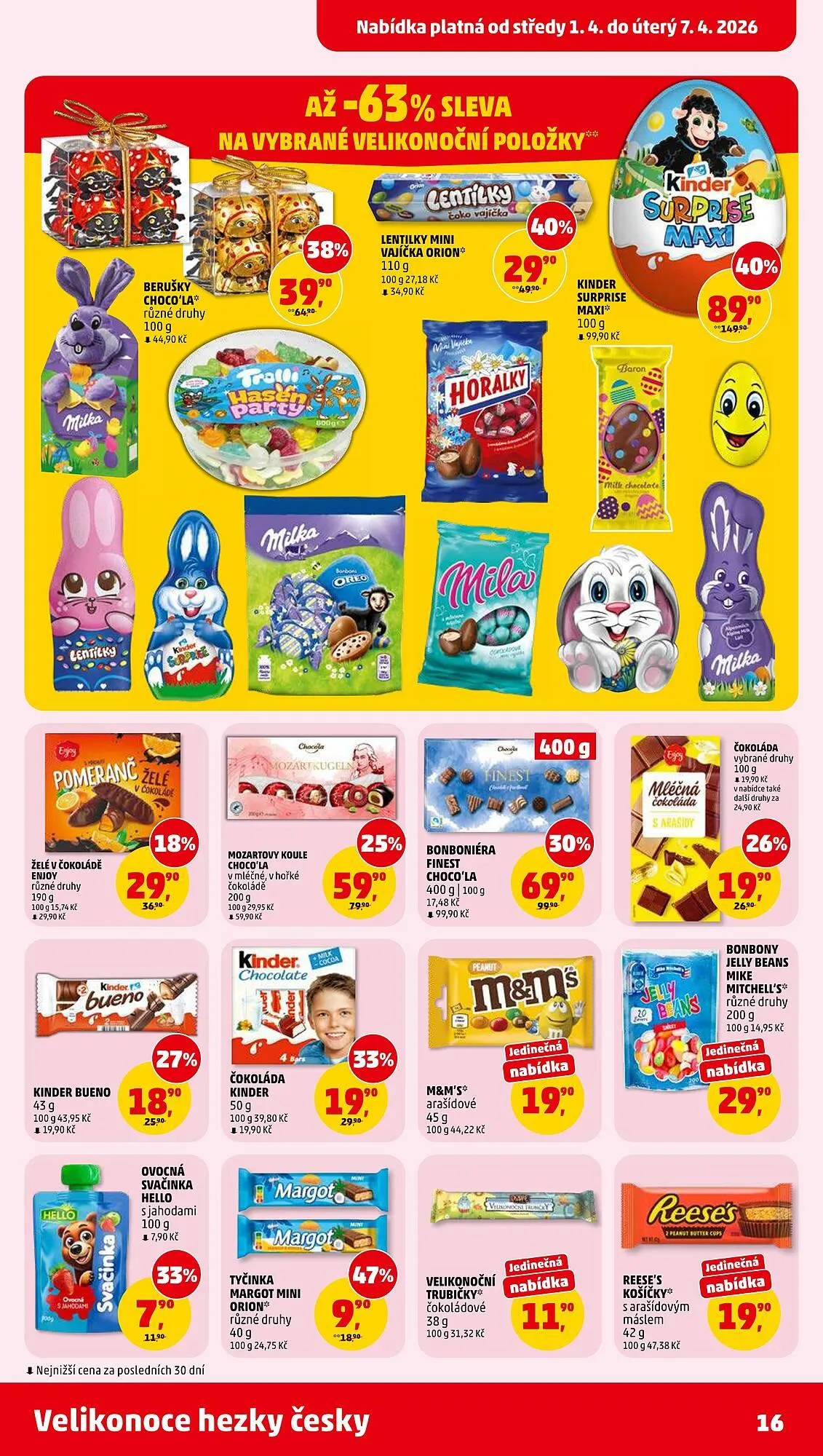 Penny Market leták - 1. dubna 7. dubna 2026 - Page 16