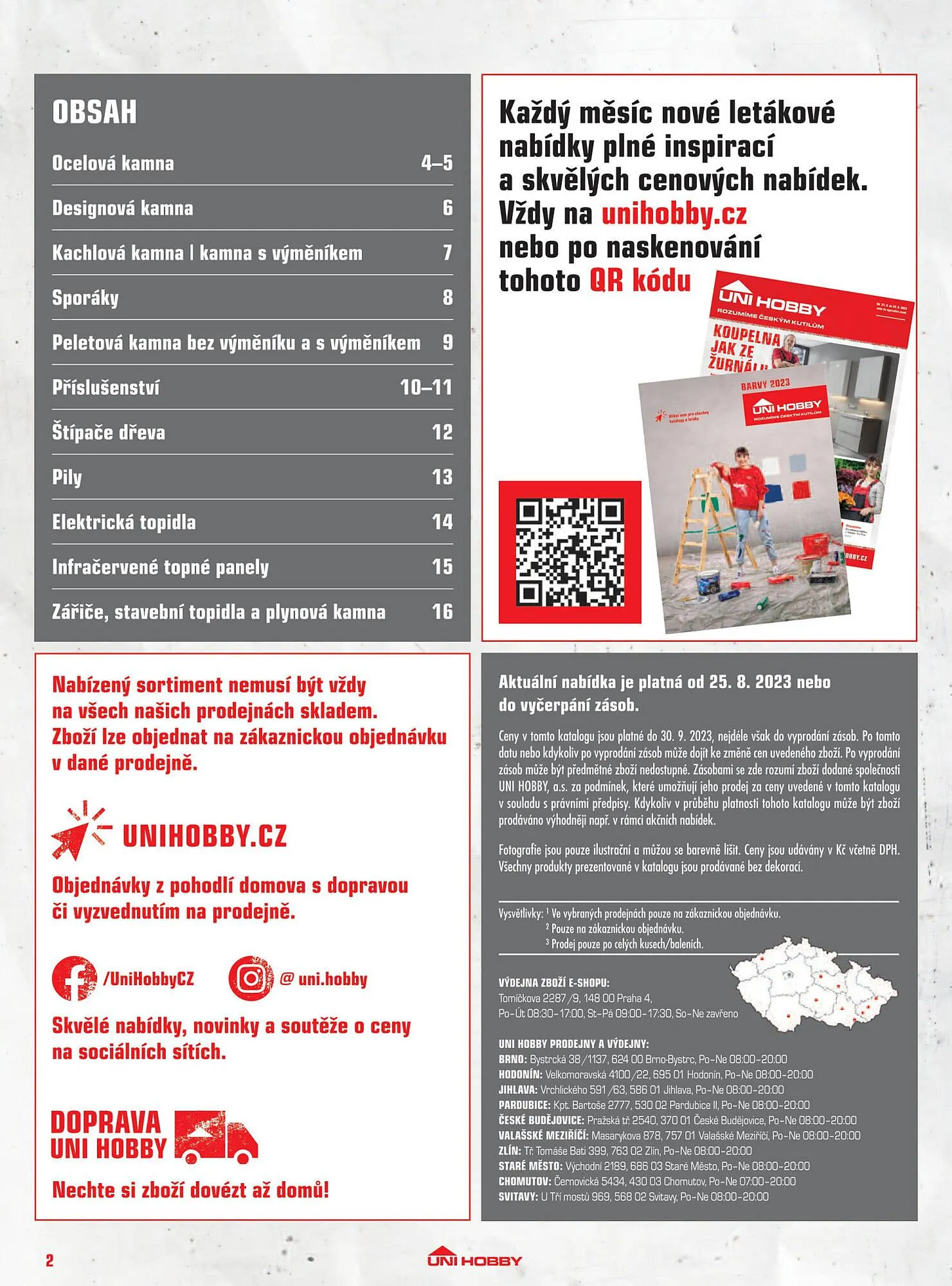Uni Hobby leták - 25. srpna 30. září 2023 - Page 2