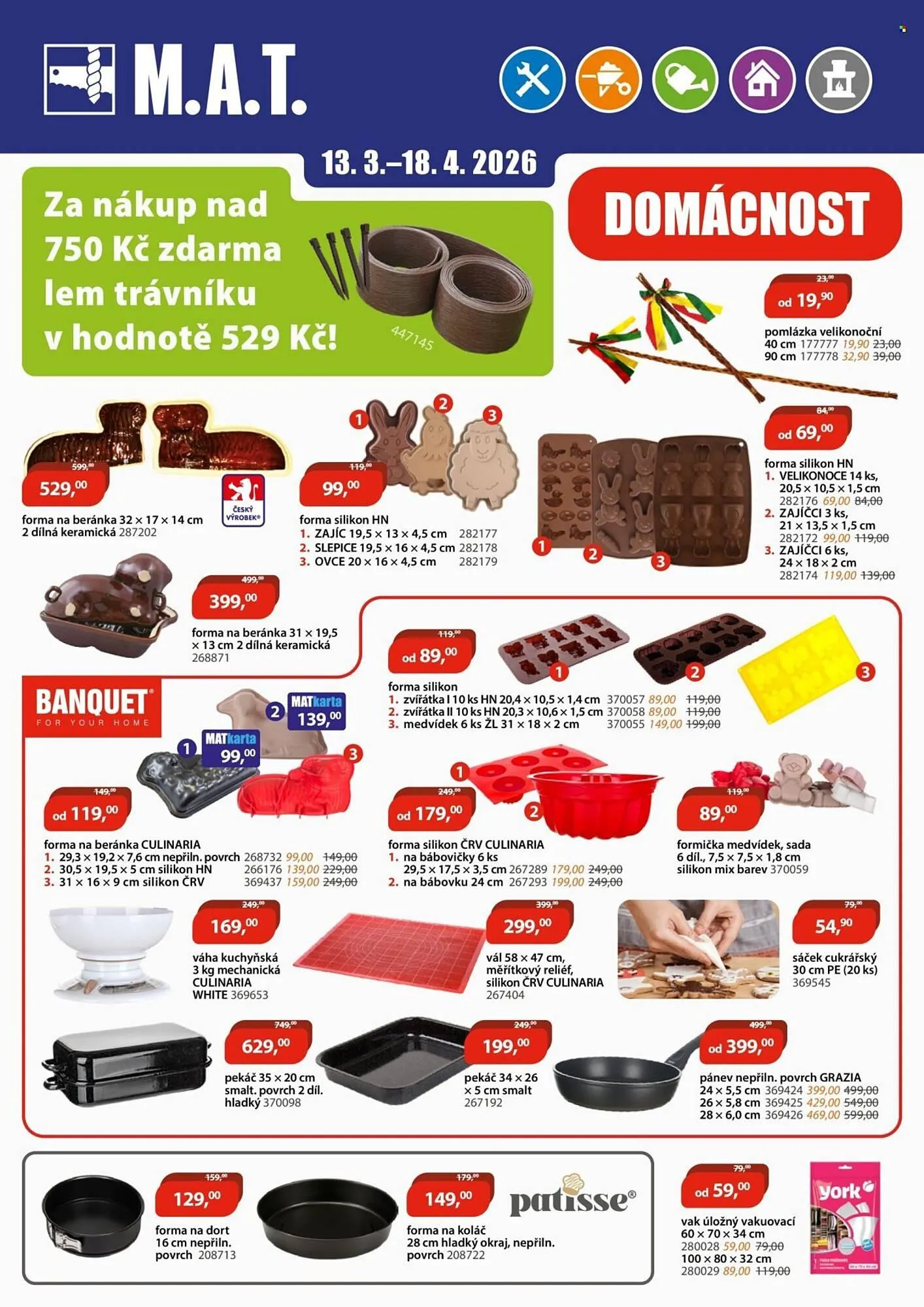 M.A.T. leták - 13. března 18. dubna 2026 - Page 1