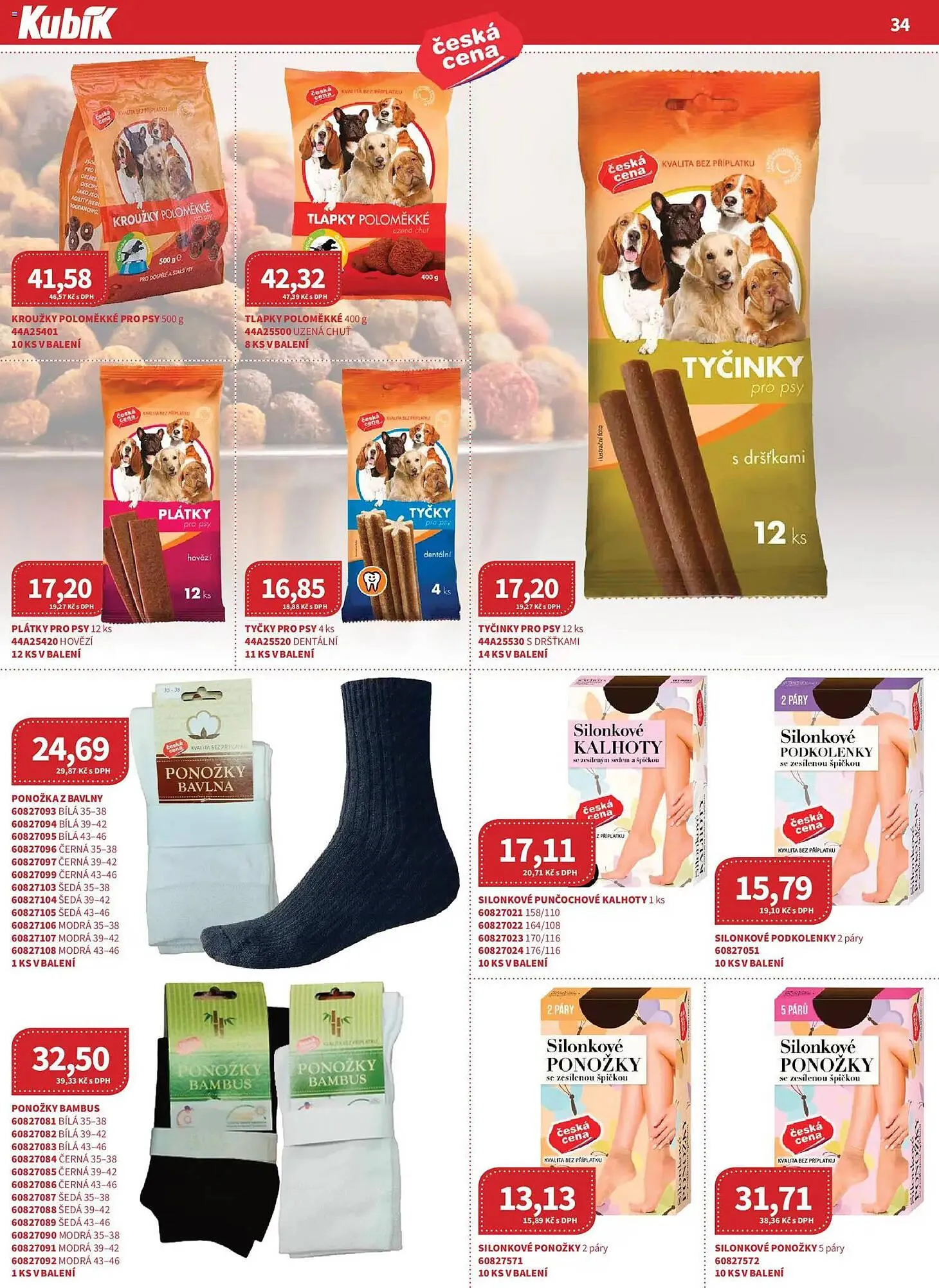 Kubík potraviny leták - 1. prosince 31. prosince 2025 - Page 34