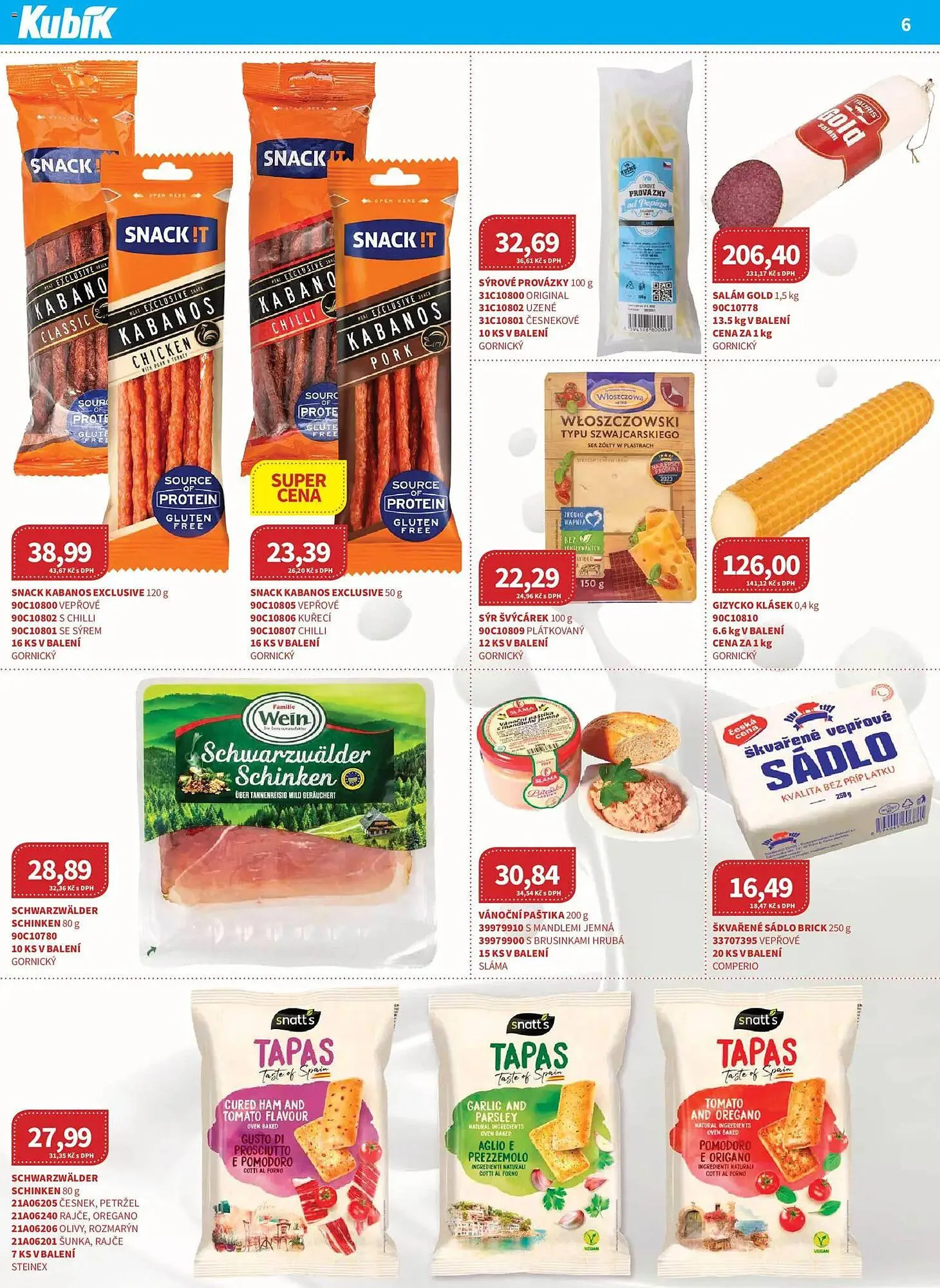 Kubík potraviny leták - 1. prosince 31. prosince 2025 - Page 6