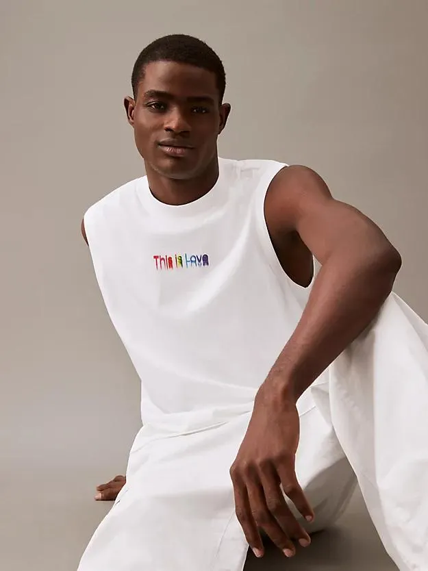 Relaxed Sleeveless T-shirt - Pride