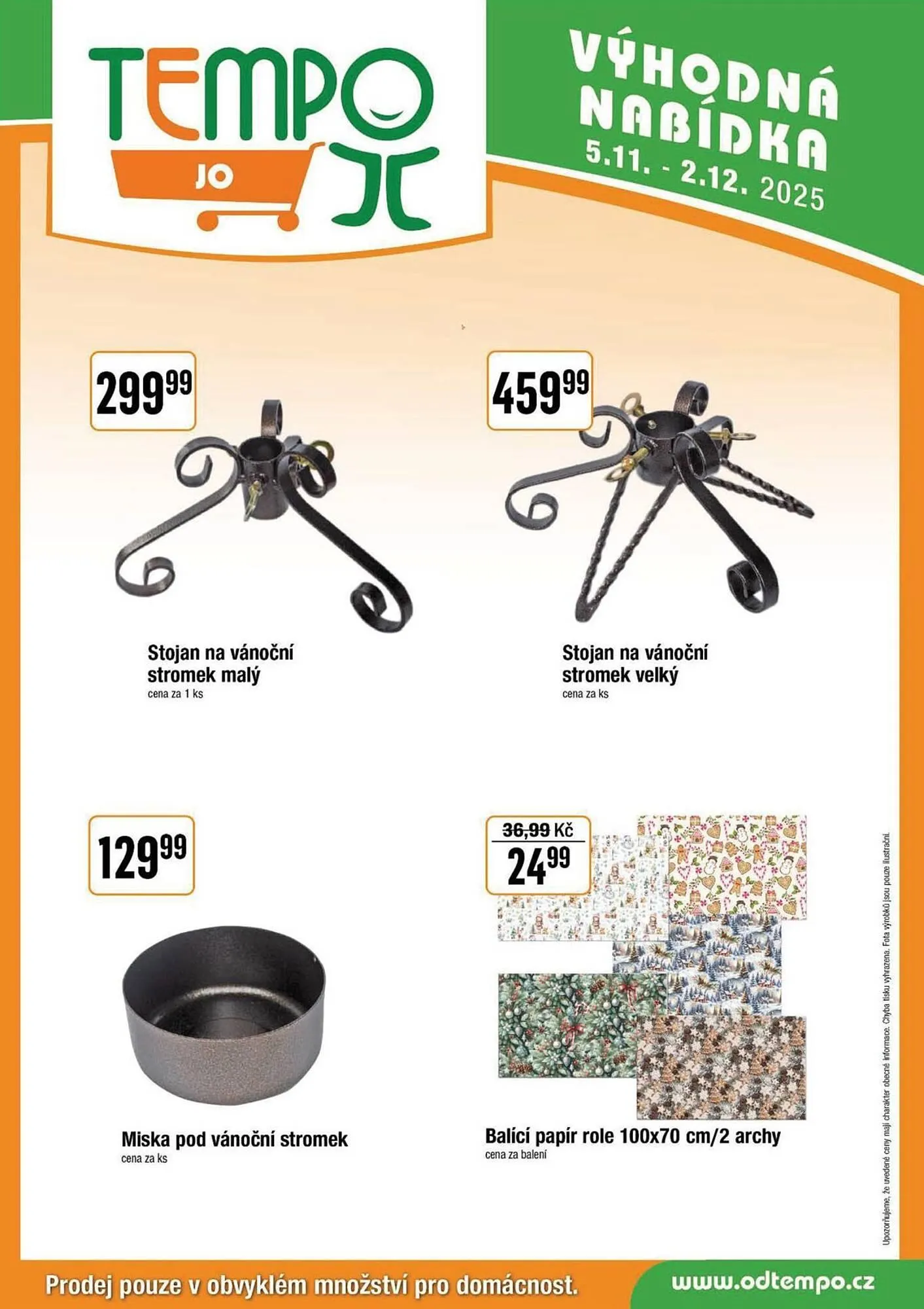 TEMPO leták - 5. listopadu 2. prosince 2025 - Page 7