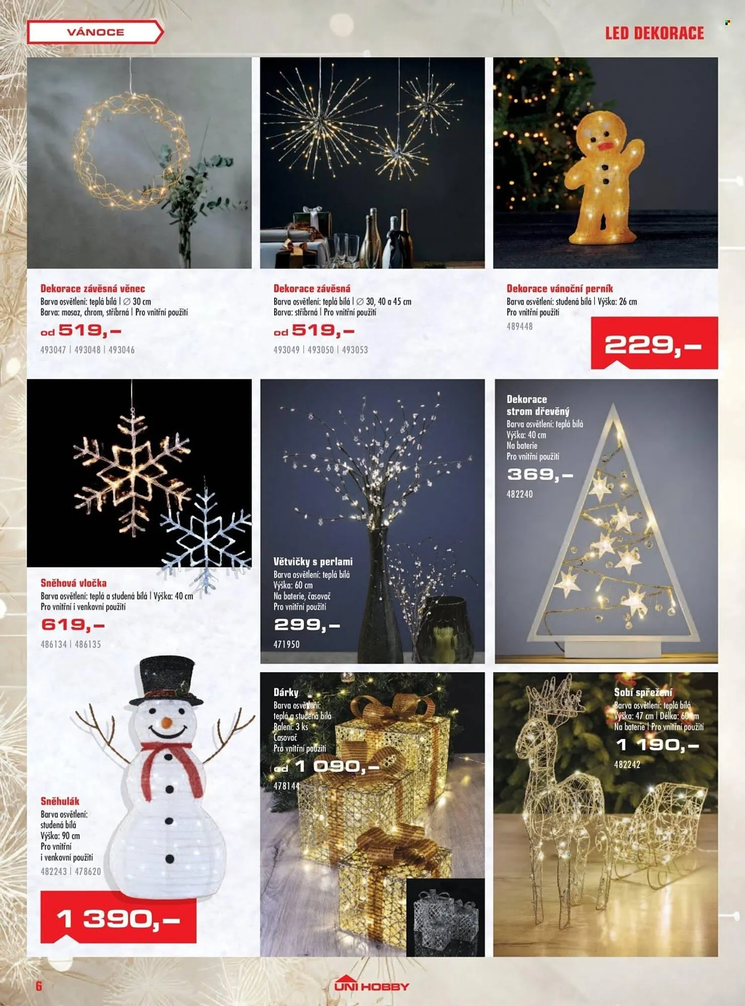 Uni Hobby leták - 30. října 23. listopadu 2025 - Page 6