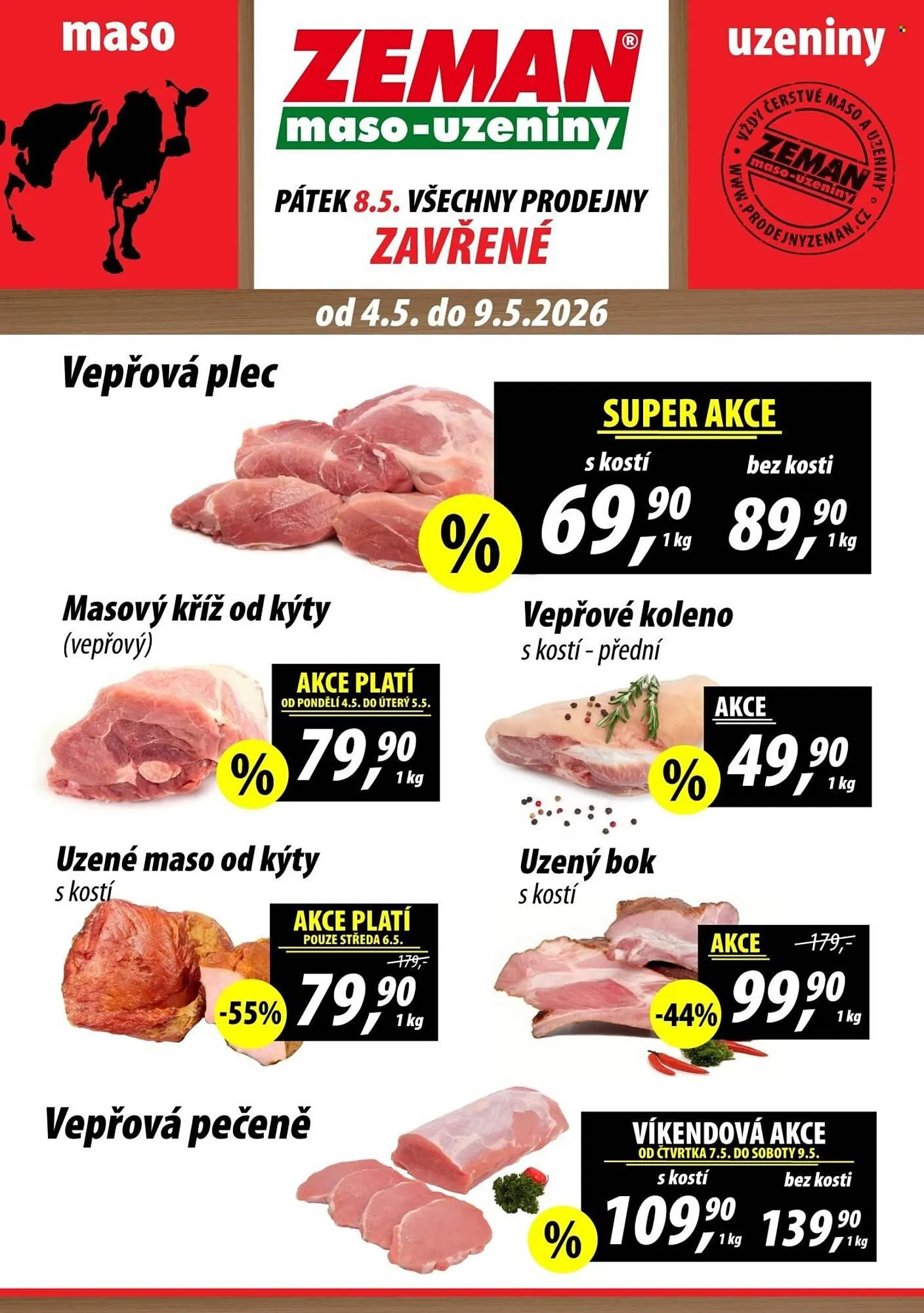 ZEMAN leták - 4. května 9. května 2026 - Page 1