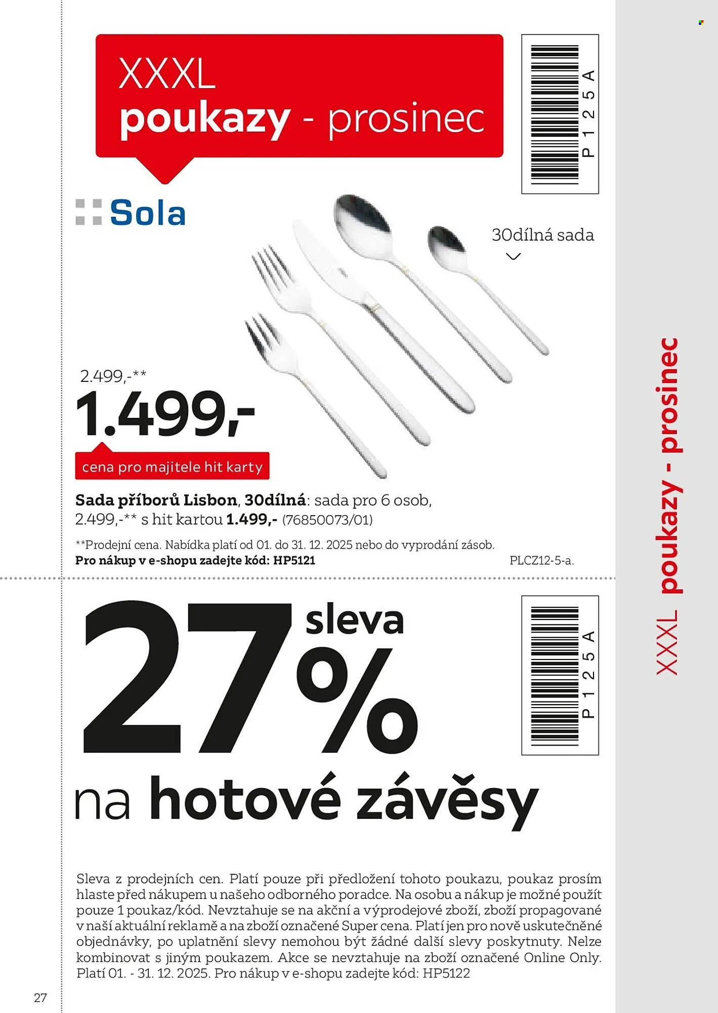 XXXLutz leták - 1. srpna 31. ledna 2026 - Page 27