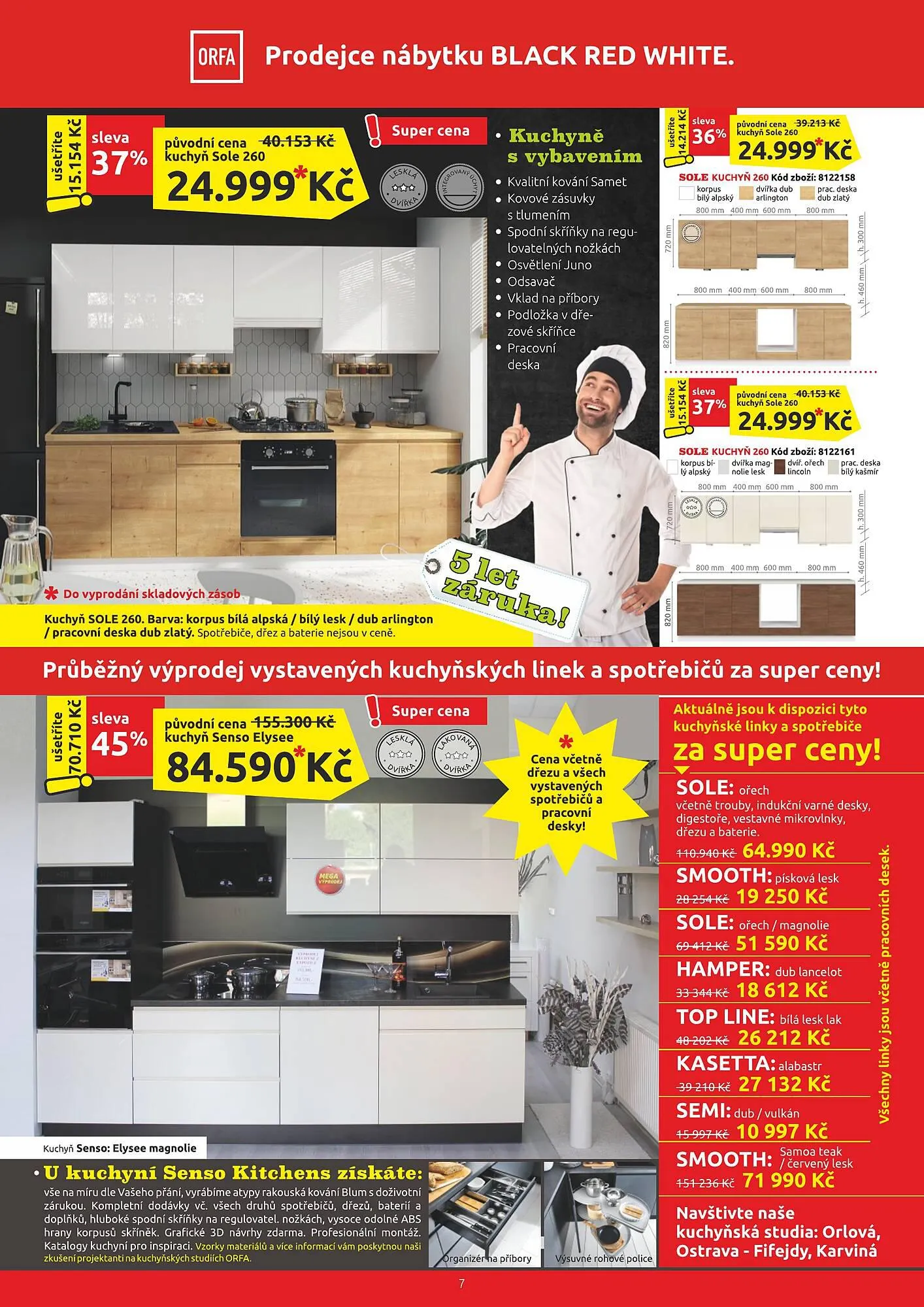 Orfa Nábytek leták - 1. listopadu 31. prosince 2023 - Page 7