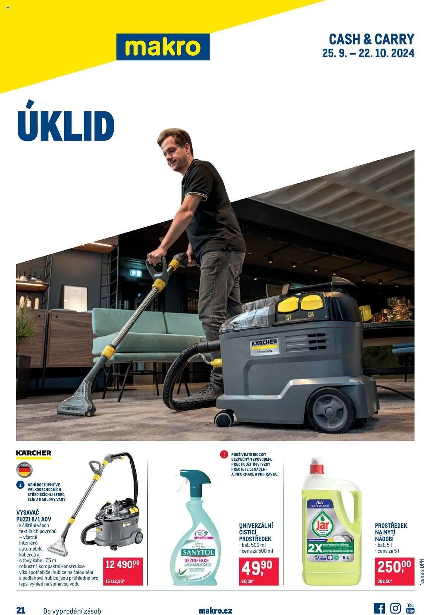 Makro leták - 25. září 22. října 2024 - Page 1