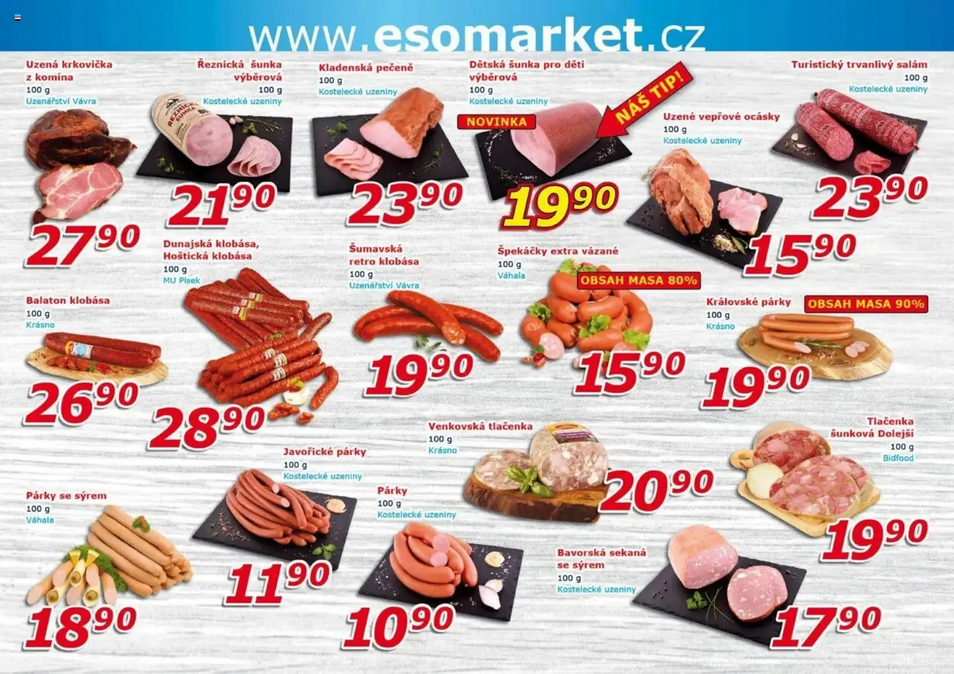 ESO MARKET leták - 15. října 26. října 2025 - Page 2