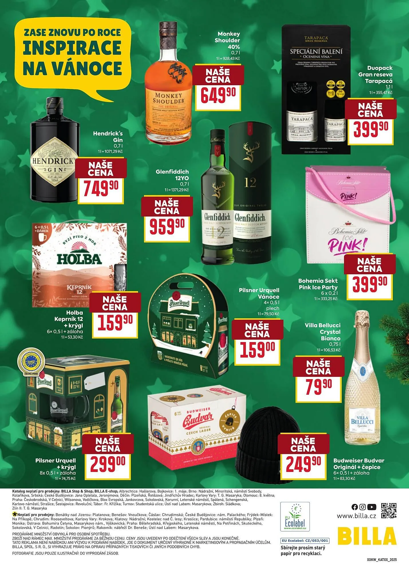 Billa leták - 22. října 31. prosince 2025 - Page 8