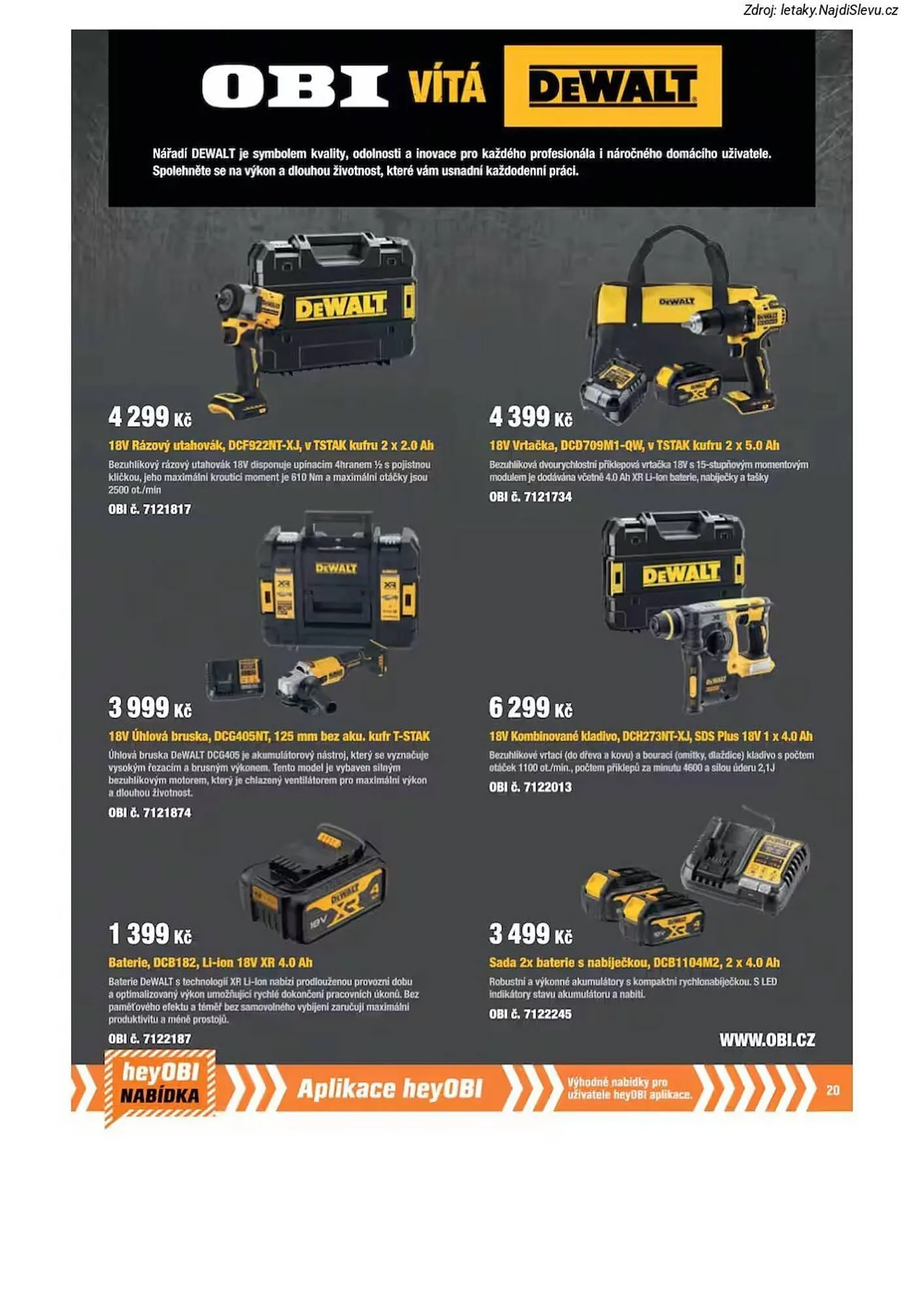 OBI leták - 1. dubna 30. dubna 2026 - Page 21