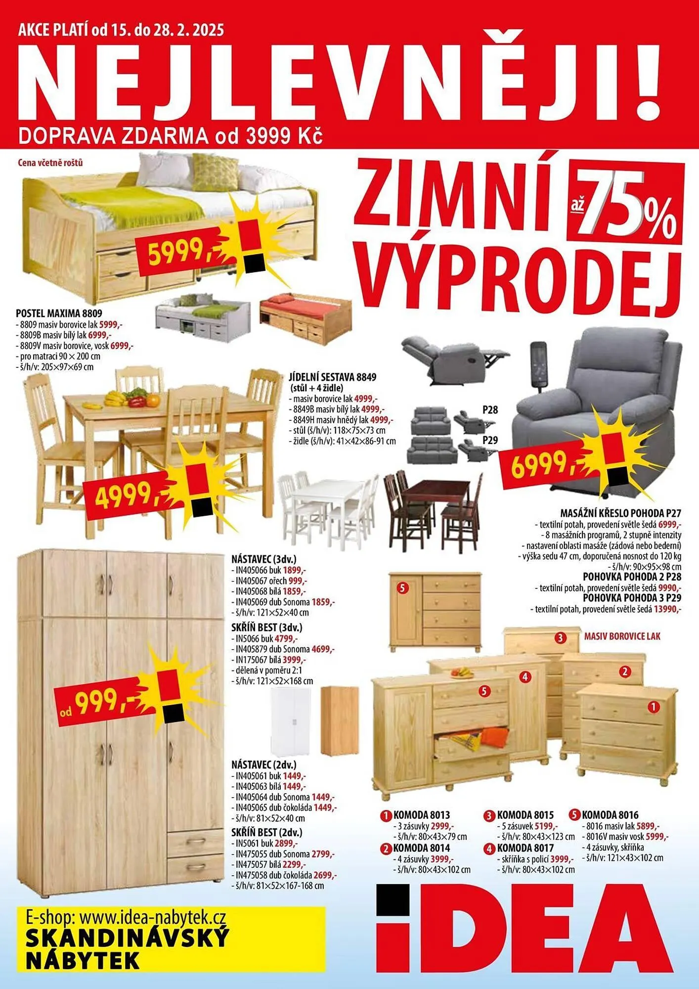 IDEA nábytek leták - 1