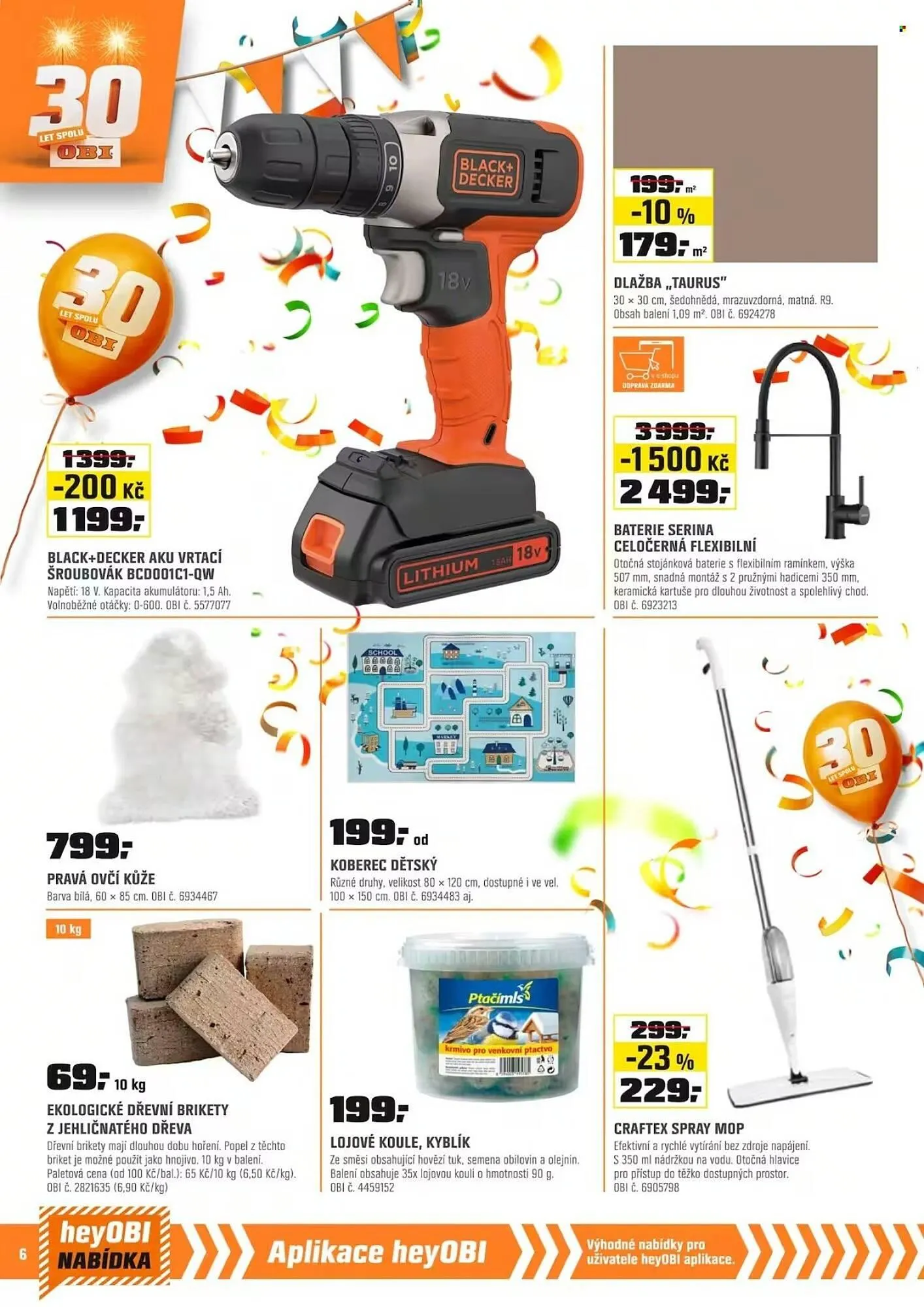 OBI leták - 1. listopadu 30. listopadu 2025 - Page 6