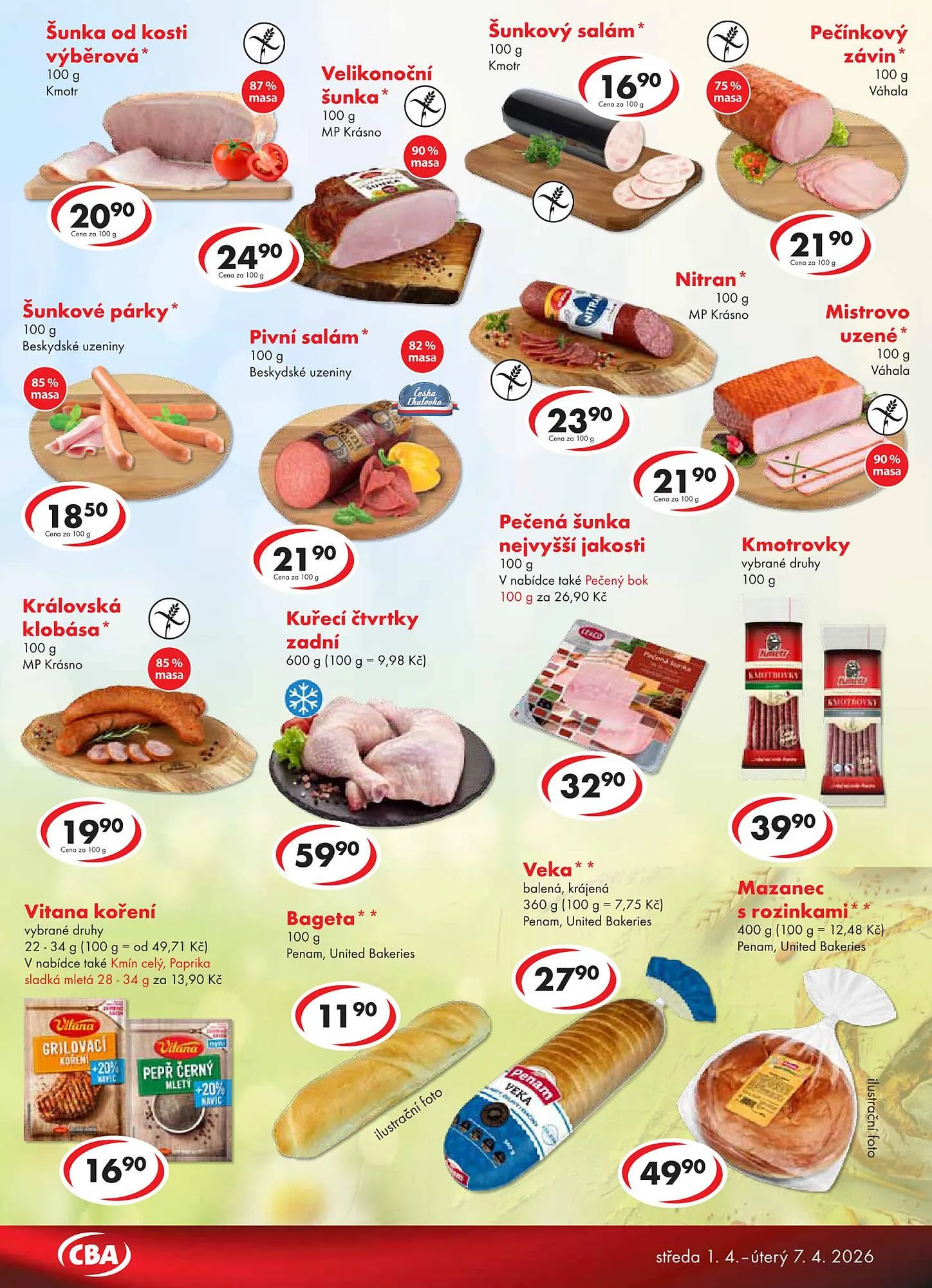 CBA leták - 1. dubna 7. dubna 2026 - Page 3