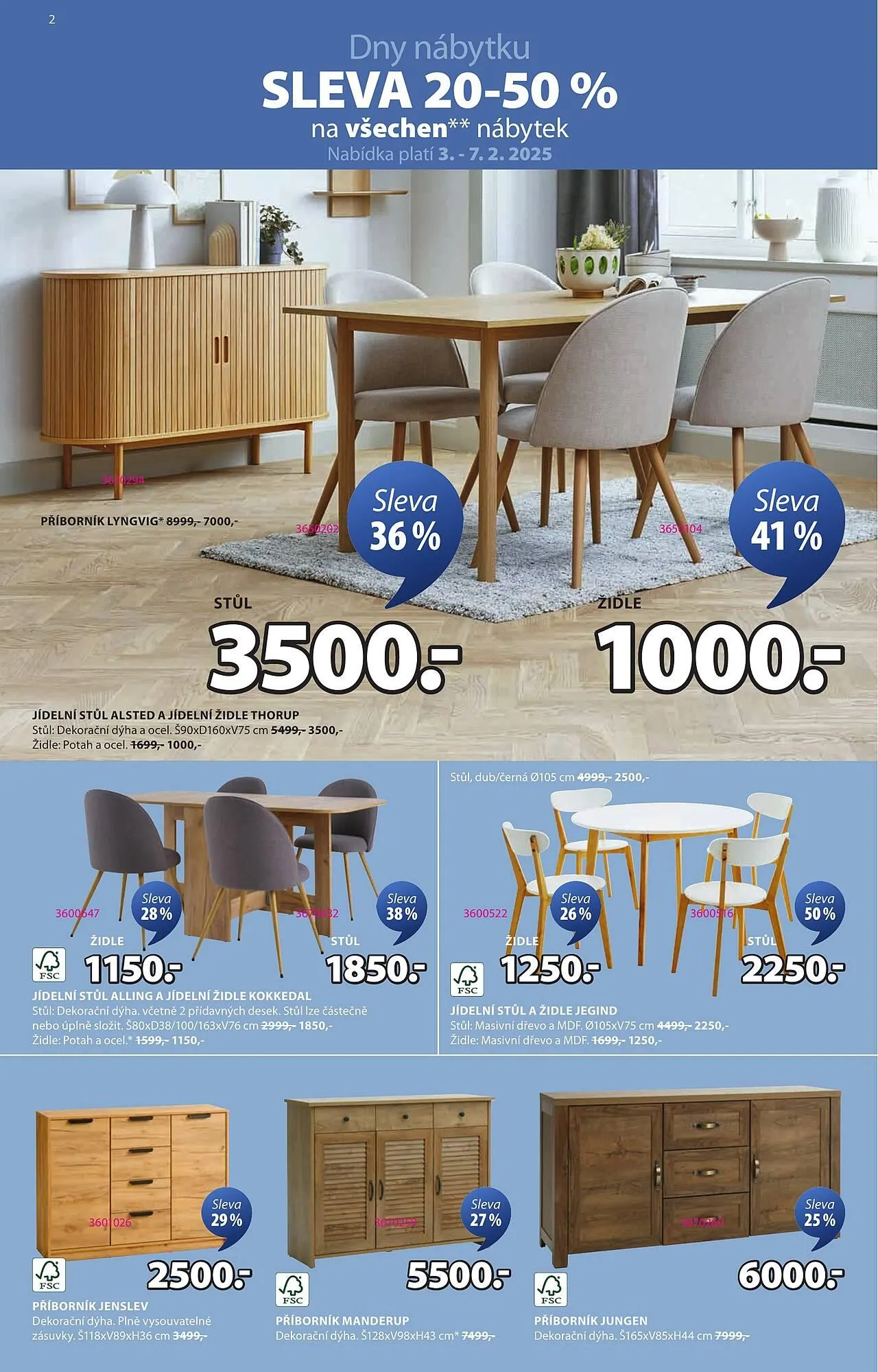 JYSK leták - 3. února 9. března 2025 - Page 2