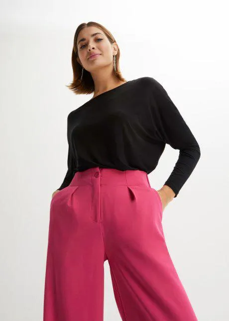 Triko s netopýřími rukávy