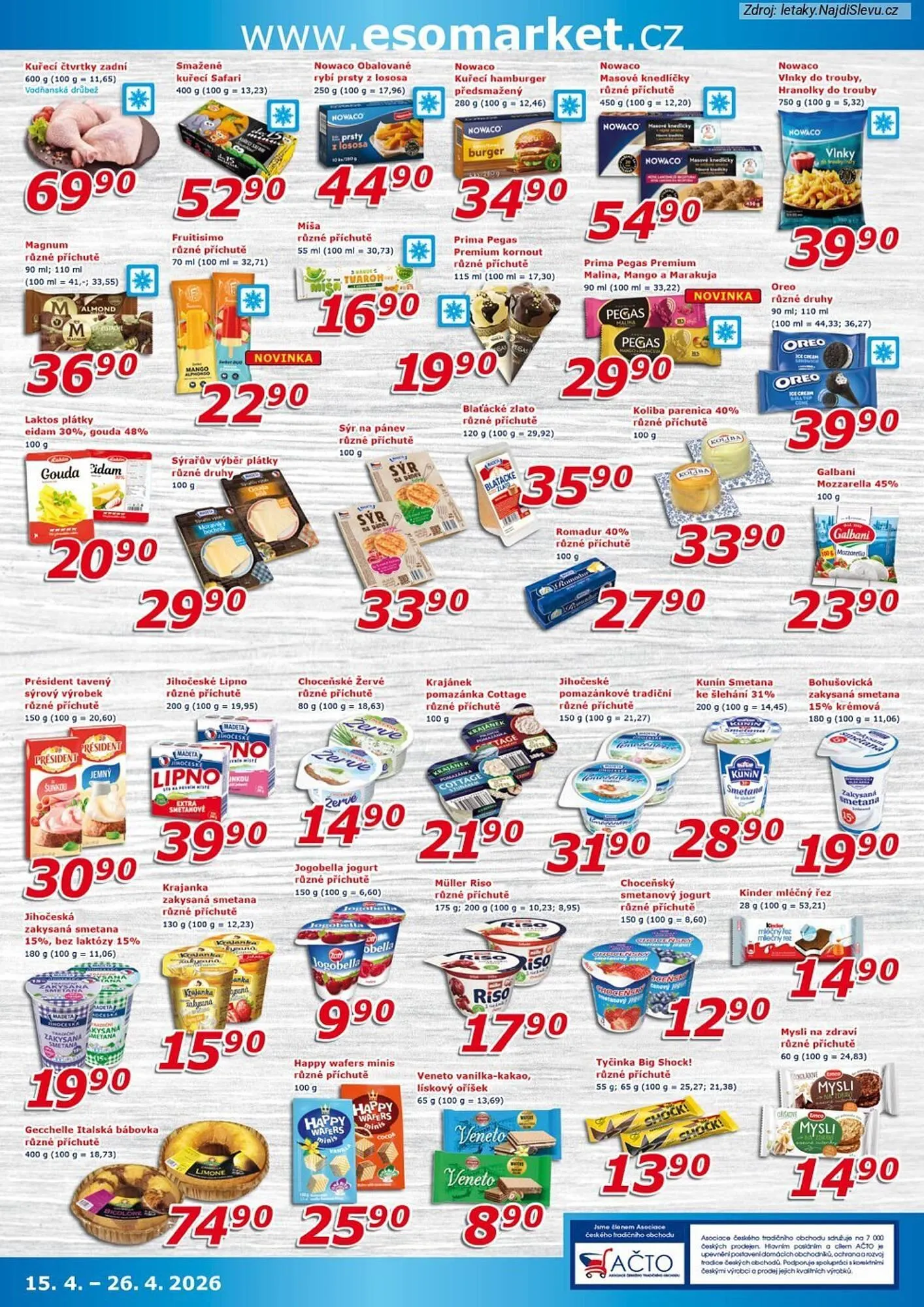 ESO MARKET leták - 15. dubna 26. dubna 2026 - Page 3