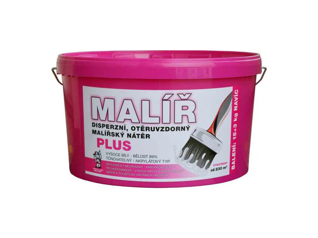 MALÍŘ PLUS TELURIA 15 kg + 3 kg ZDARMA
