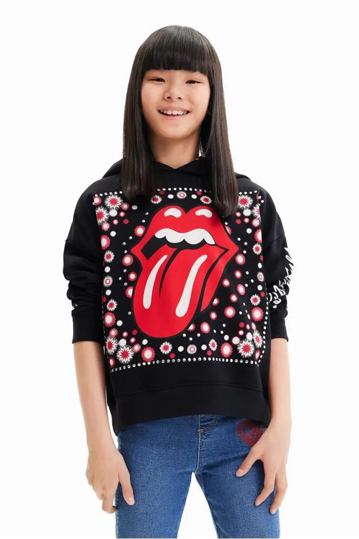 mikina Desigual The Rolling Stones negro