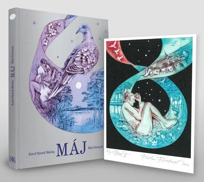 Máj – Byl pozdní večer – první máj – luxusní vydání