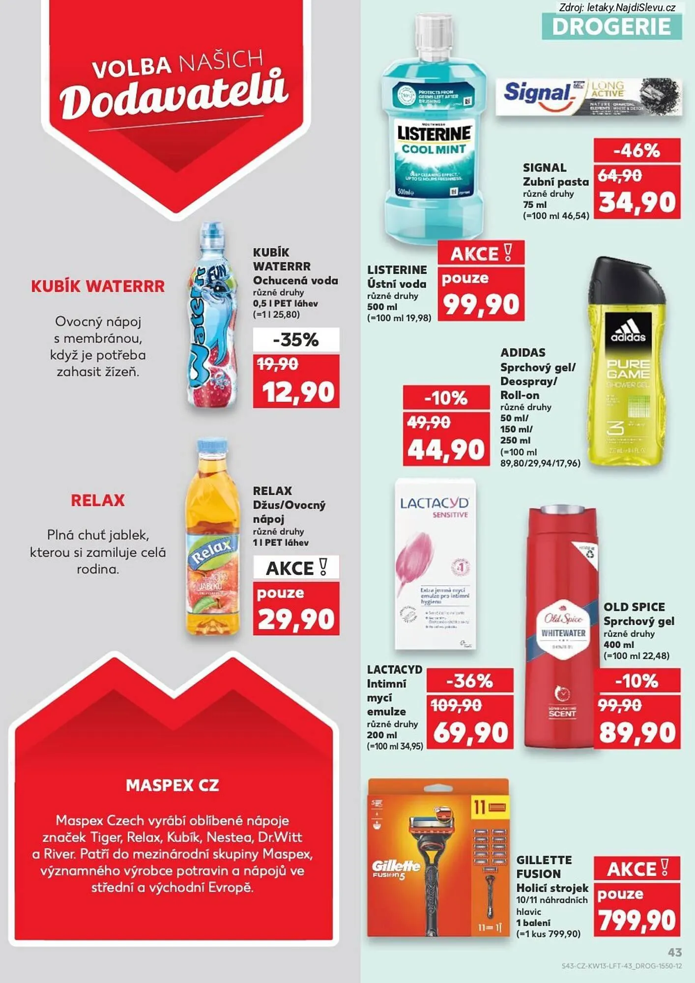 Kaufland leták - 25. března 31. března 2026 - Page 43