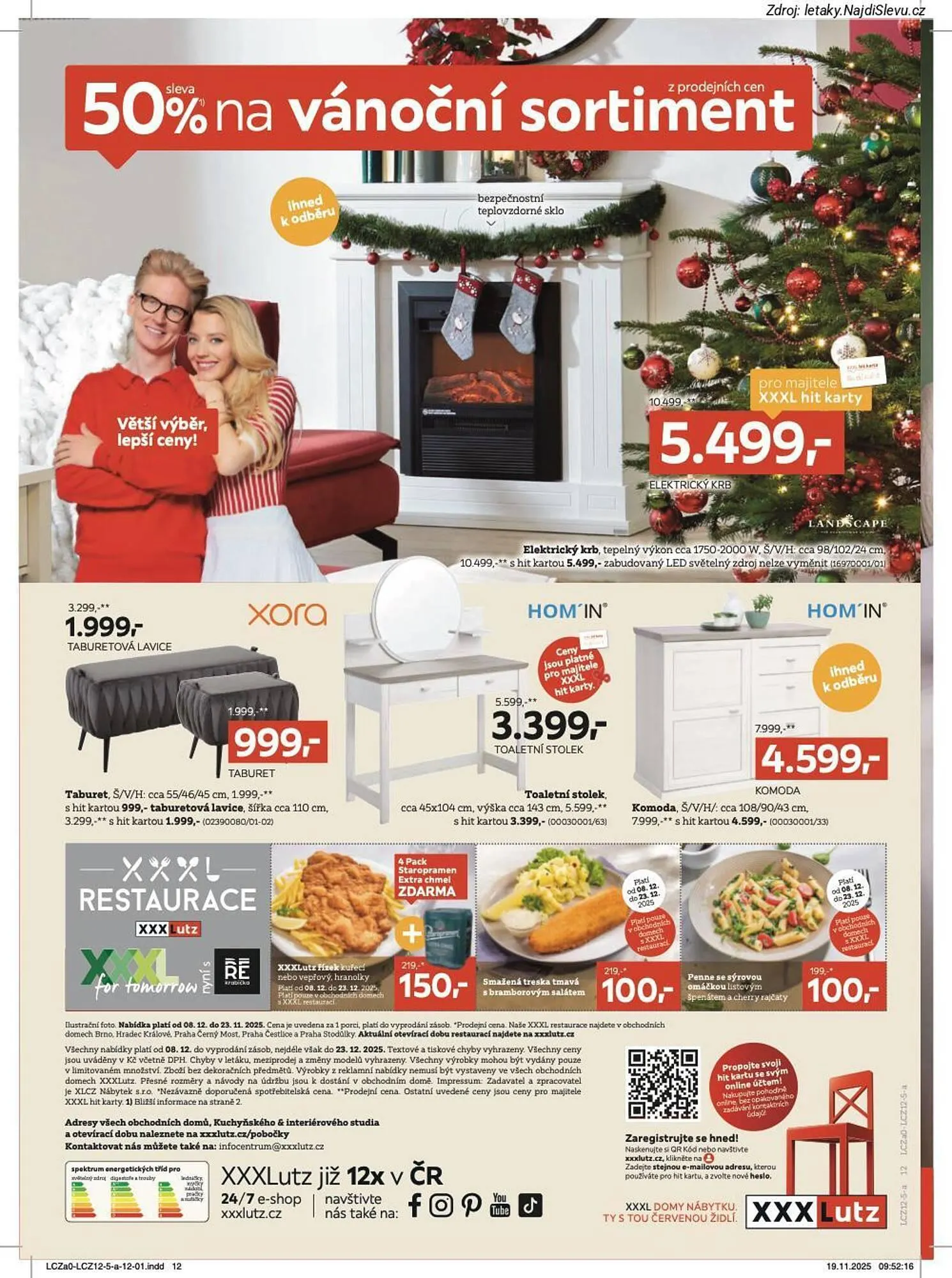 XXXLutz leták - 8. prosince 23. prosince 2025 - Page 12