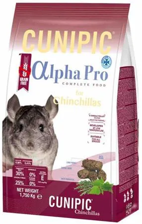 Cunipic Alpha Pro Chinchilla - činčila 1,75 kg