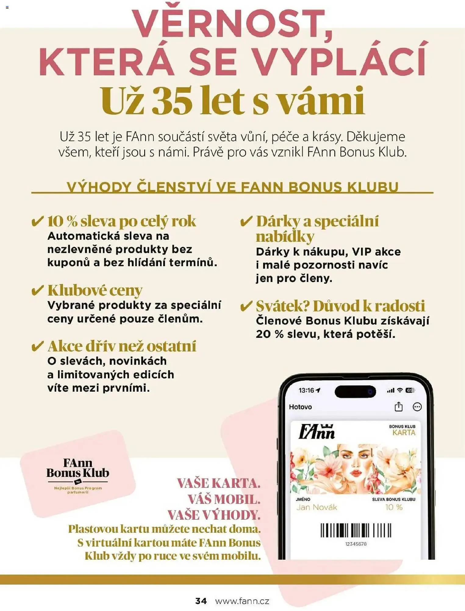 Fann Parfumerie leták - 24. února 31. května 2026 - Page 34