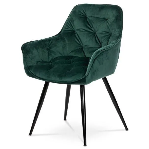 Židle jídelní zelená DCH-421 GRN4