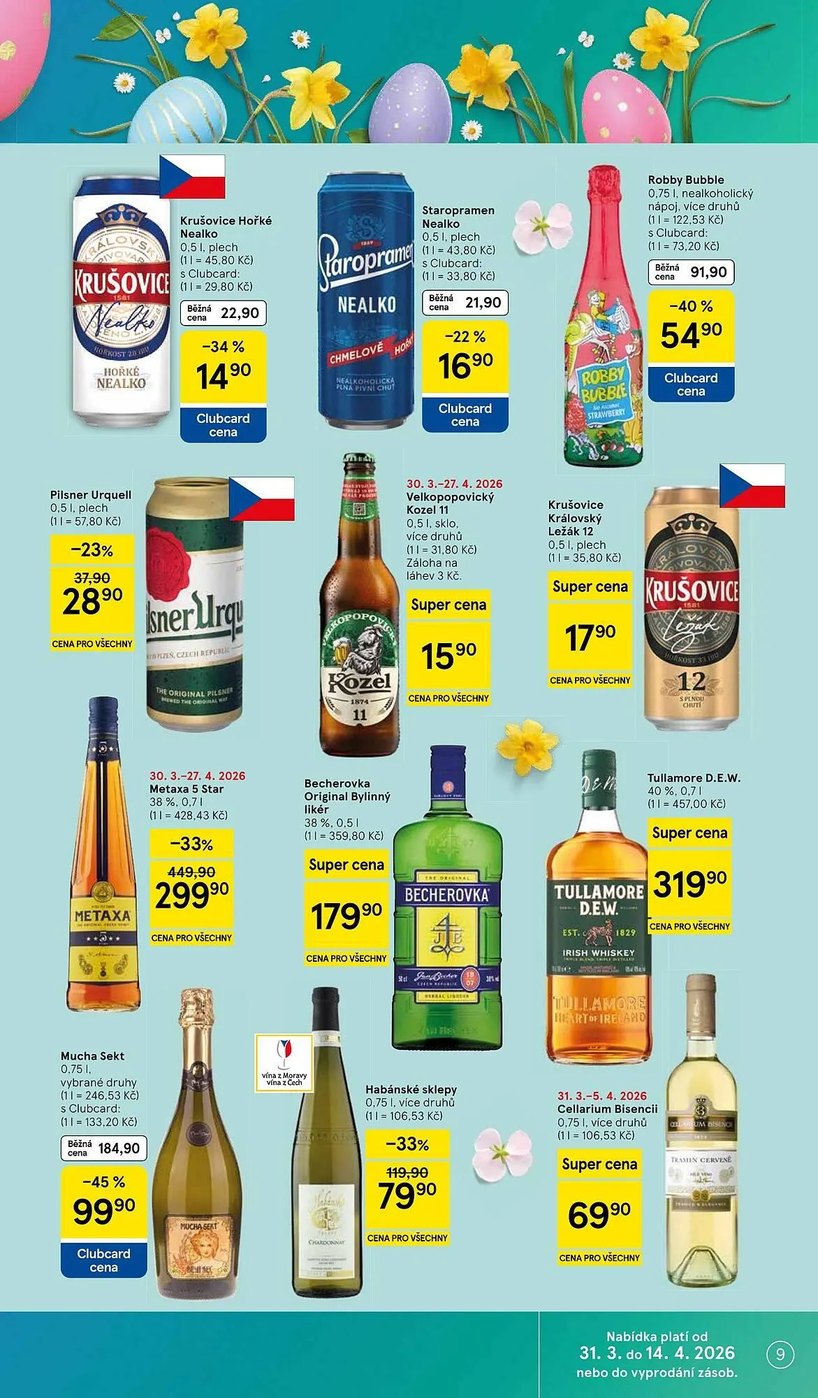 Tesco leták - 31. března 5. dubna 2026 - Page 9