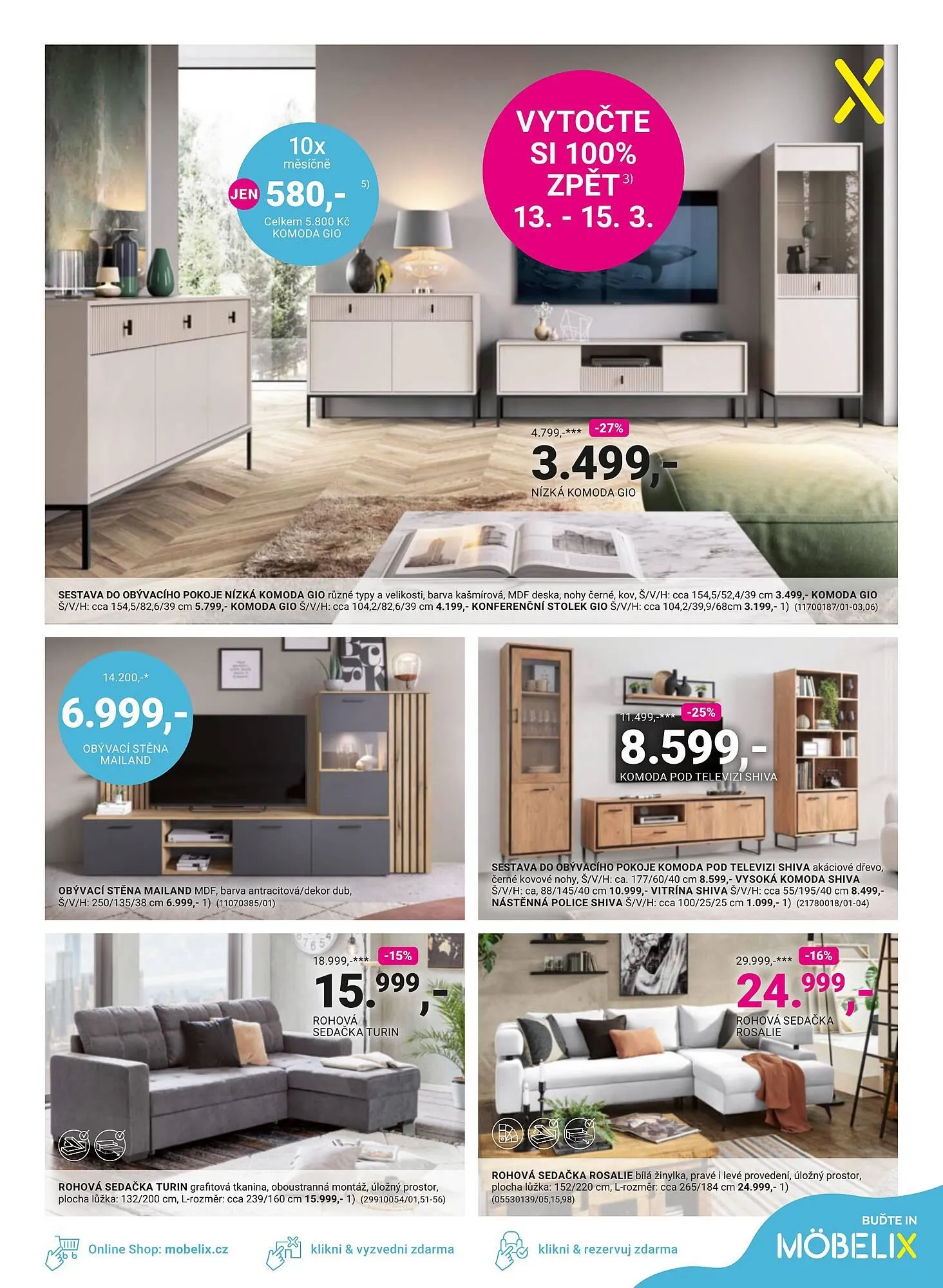 Möbelix leták - 9. března 5. dubna 2026 - Page 7