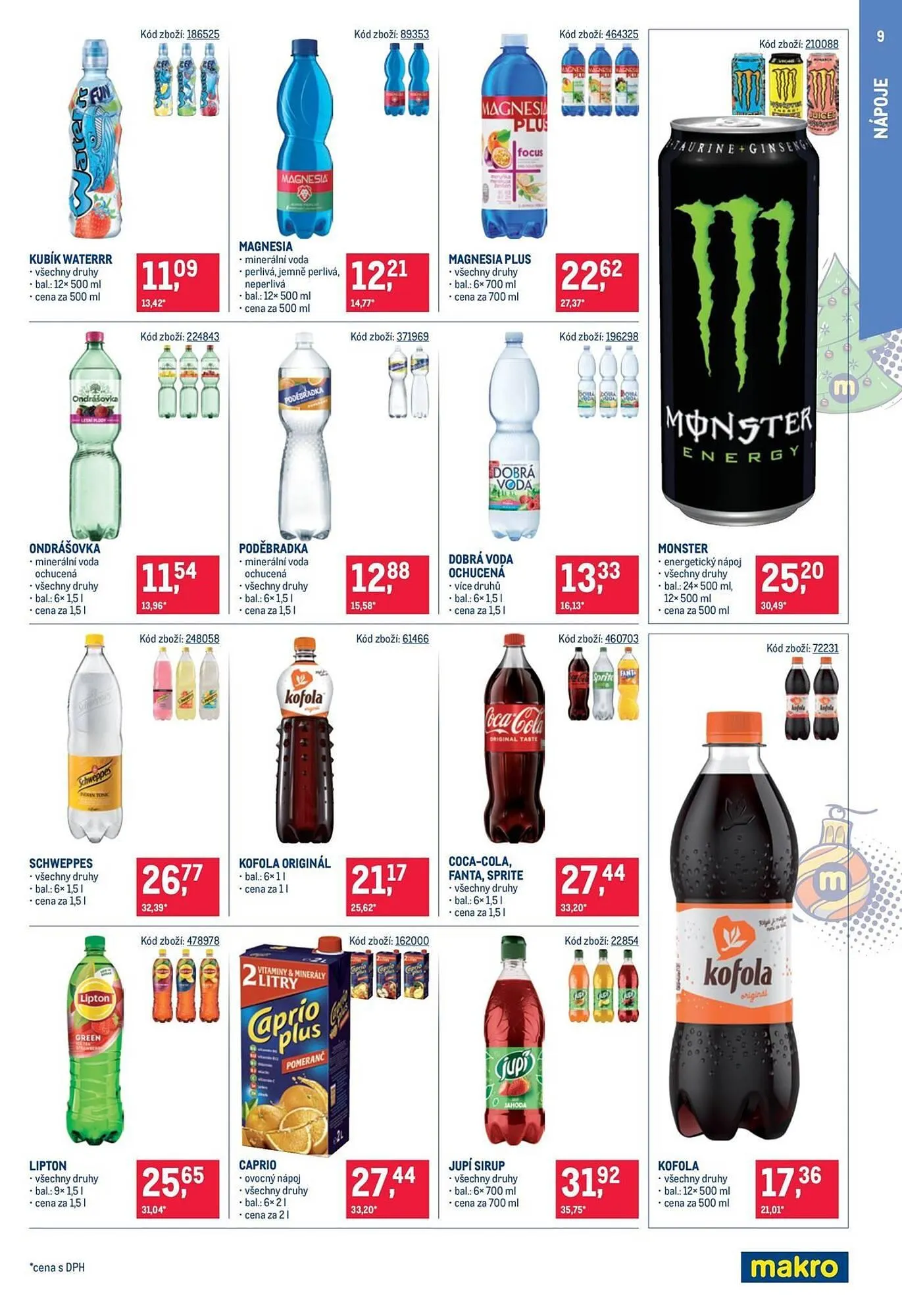 Makro leták - 16. prosince 30. prosince 2025 - Page 9